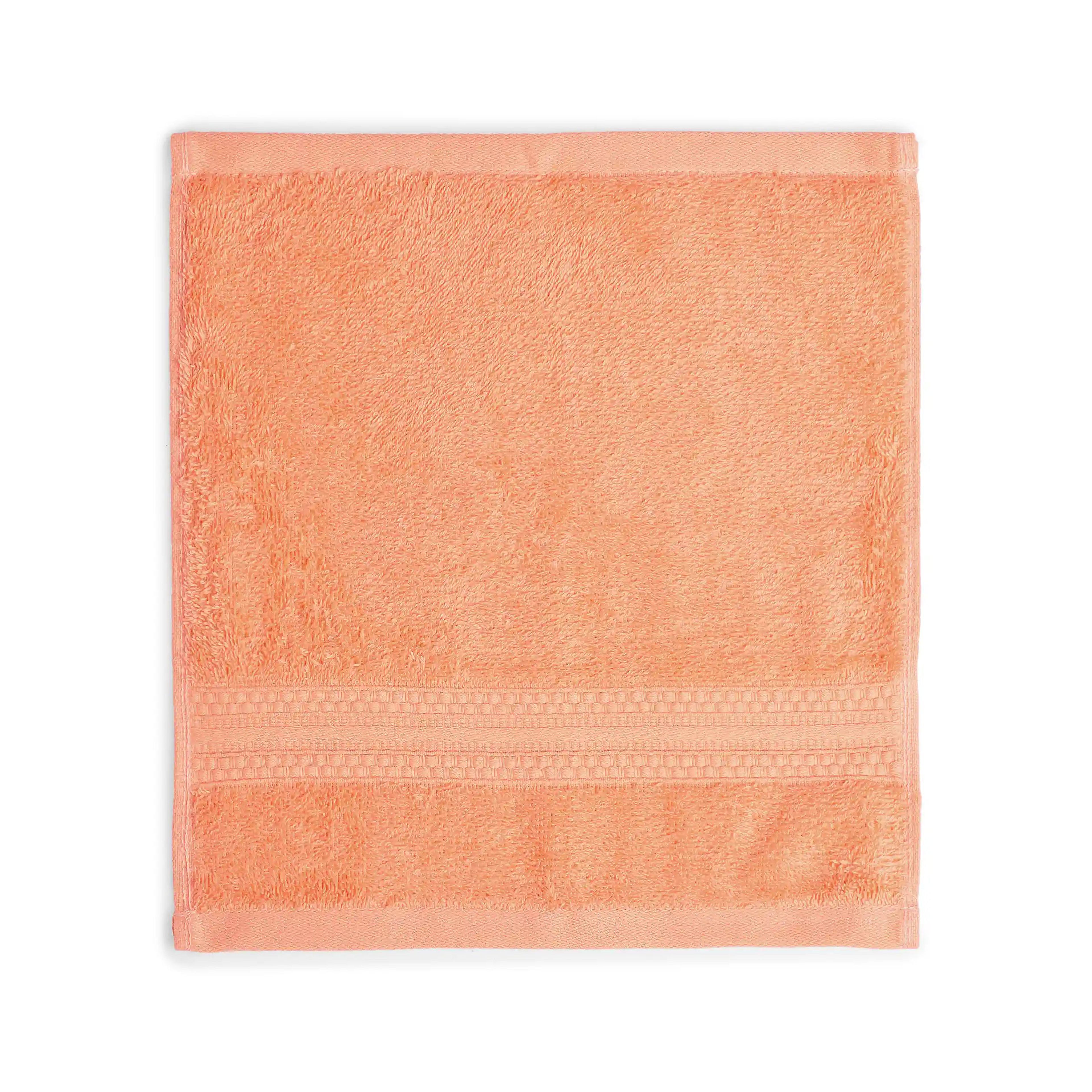 Paleto | Everyday Essentials Absorbent Ring Spun Cotton Terry Face Towels | Set of 4