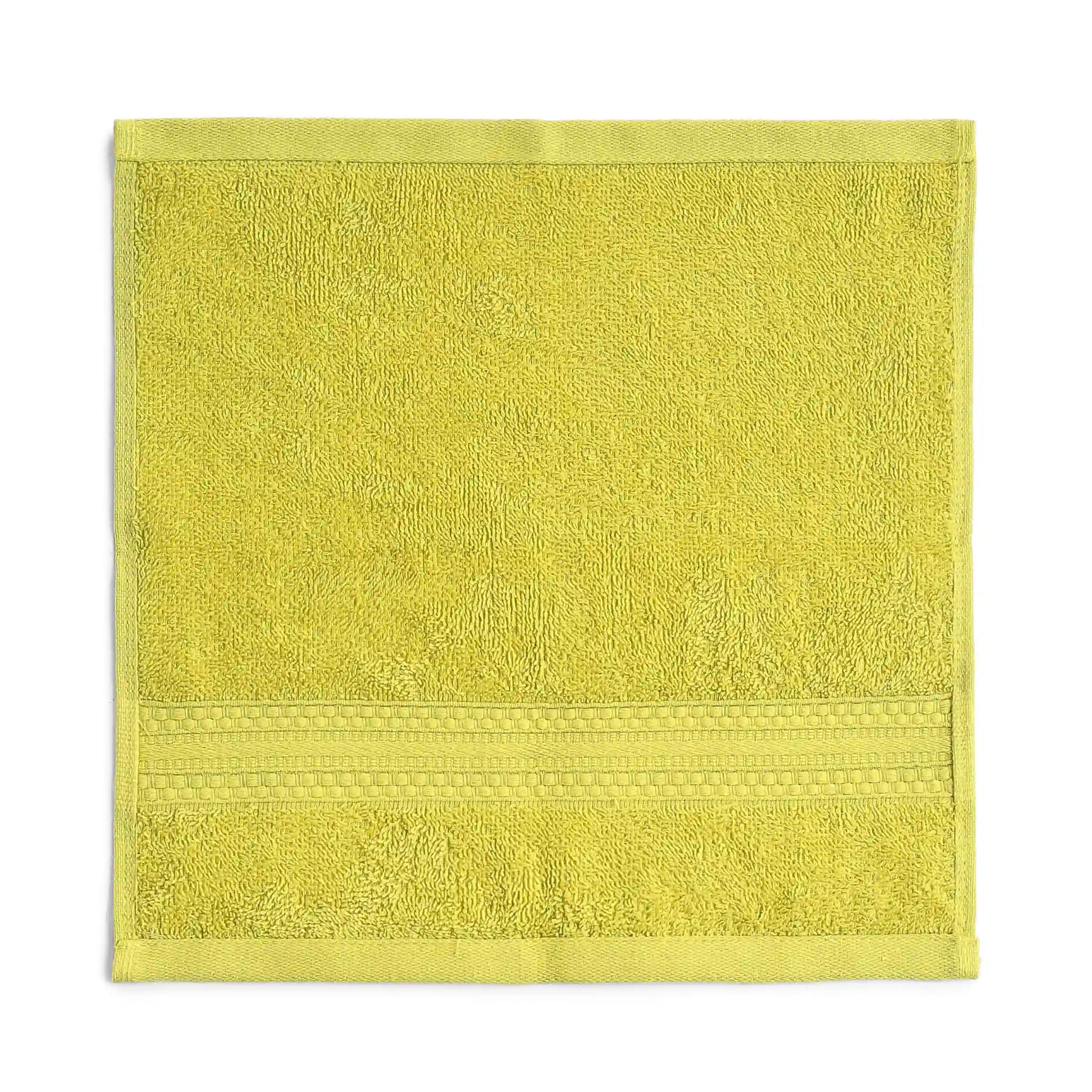 Paleto | Everyday Essentials Absorbent Ring Spun Cotton Terry Face Towels | Set of 4