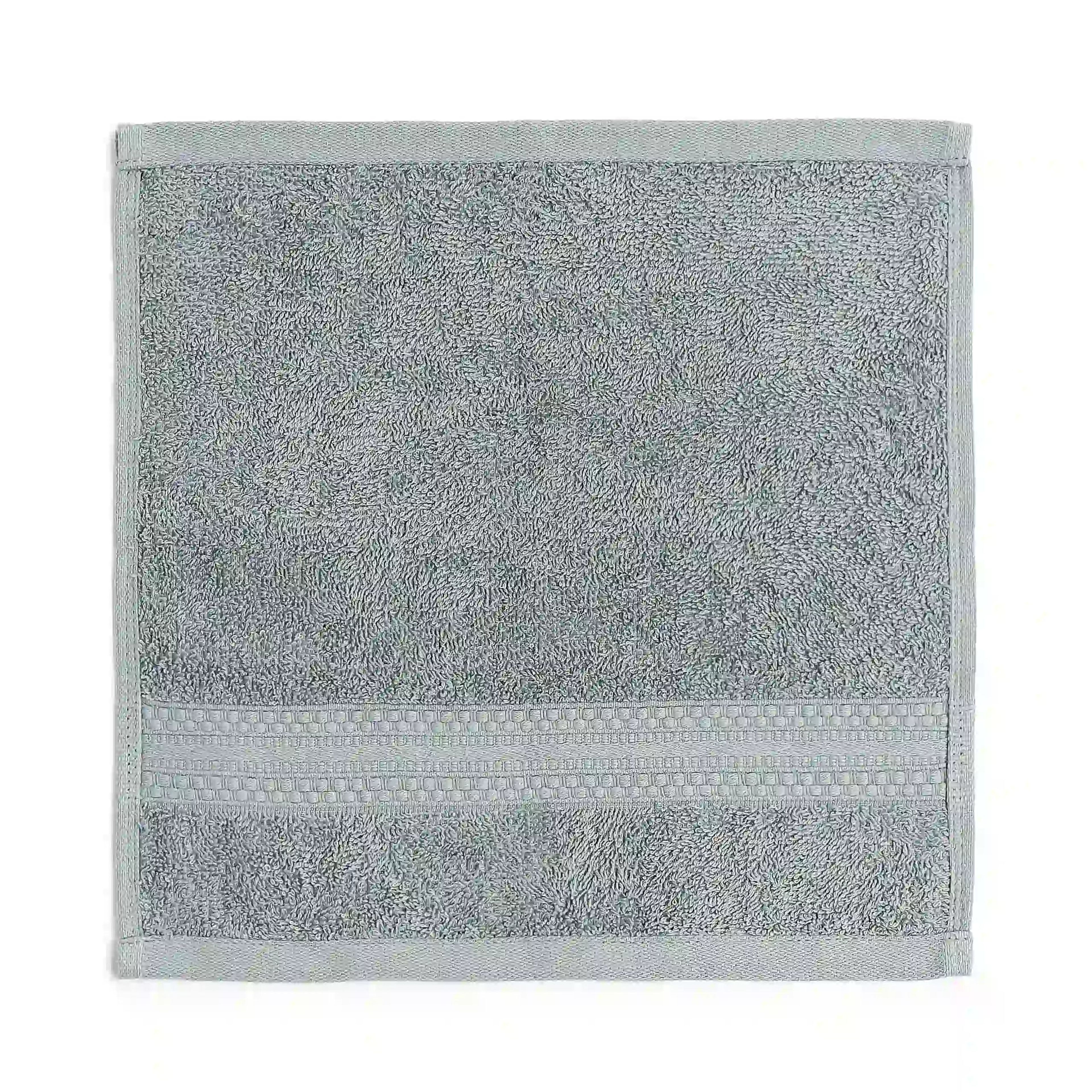 Paleto | Everyday Essentials Absorbent Ring Spun Cotton Terry Face Towels | Set of 4