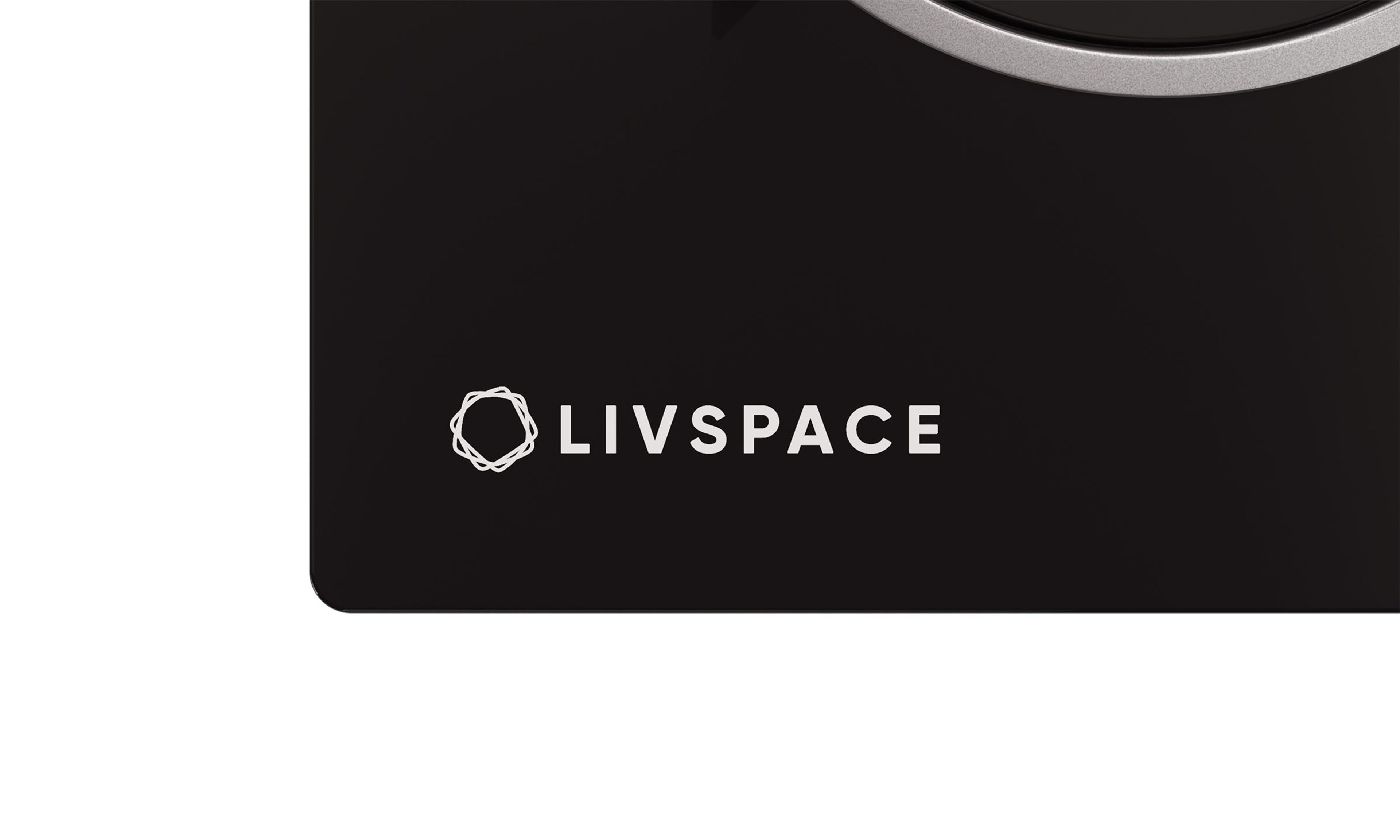 Optima by Livspace 4 Brass Burner 900mm with Auto Ignition gloss finish Hob | Optima HB 4B 90