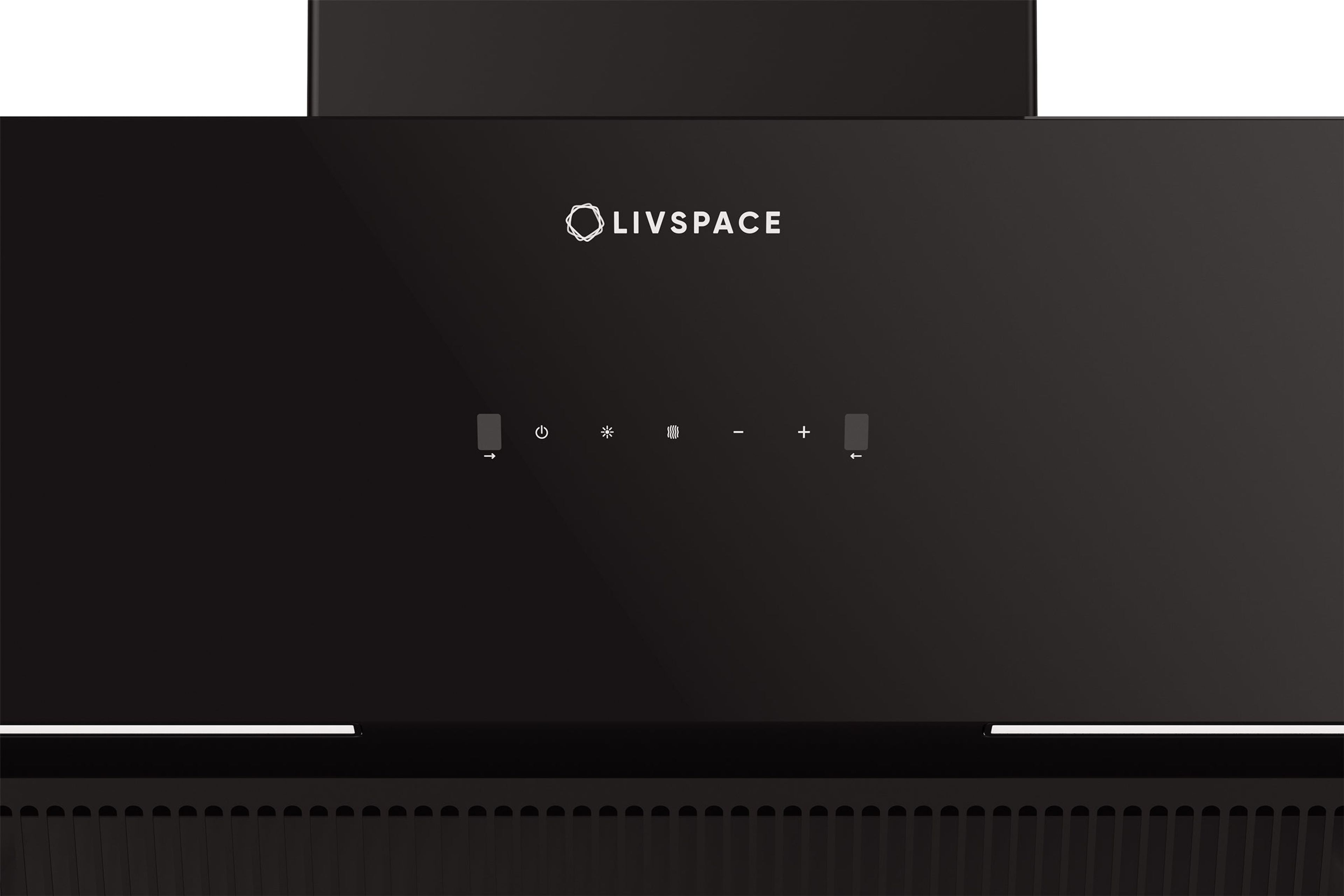 Optima by Livspace AutoClean Inclined Shape chimney 900mm size 1200m3/h suction power (Ducted) | Optima CH I 90