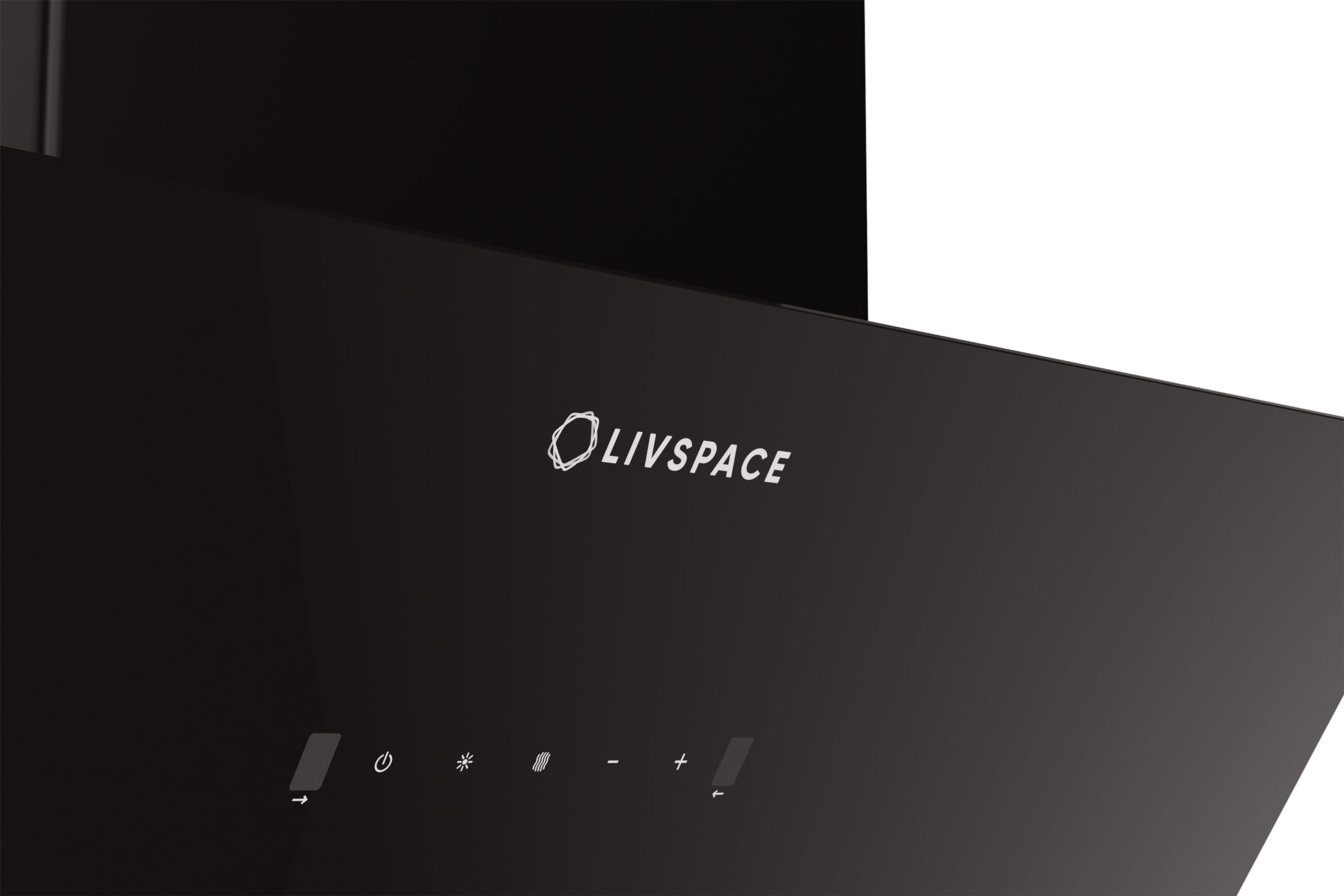 Optima by Livspace AutoClean Inclined Shape chimney 900mm size 1200m3/h suction power (Ducted) | Optima CH I 90