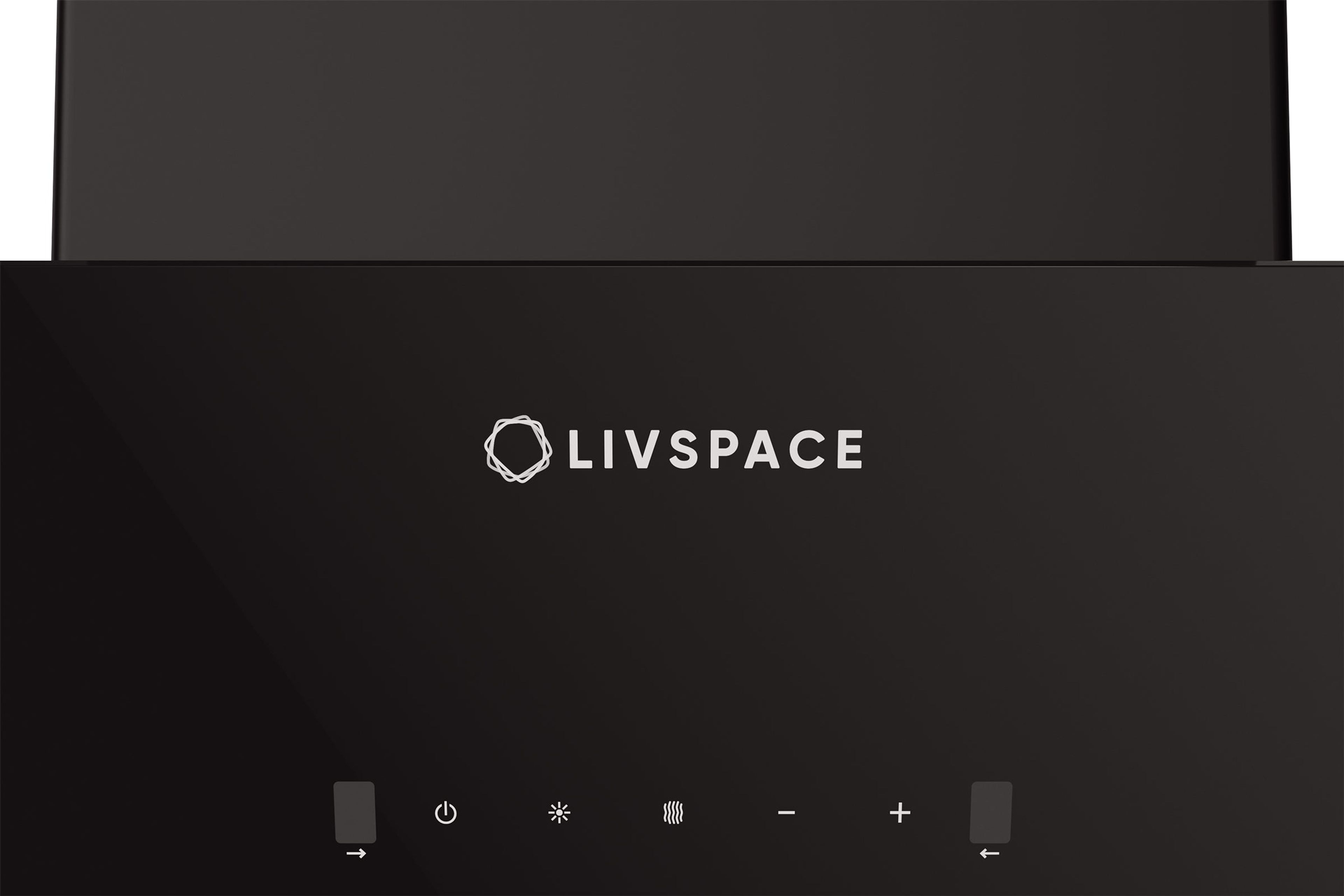 Optima by Livspace AutoClean Inclined Shape chimney 900mm size 1200m3/h suction power (Ducted) | Optima CH I 90