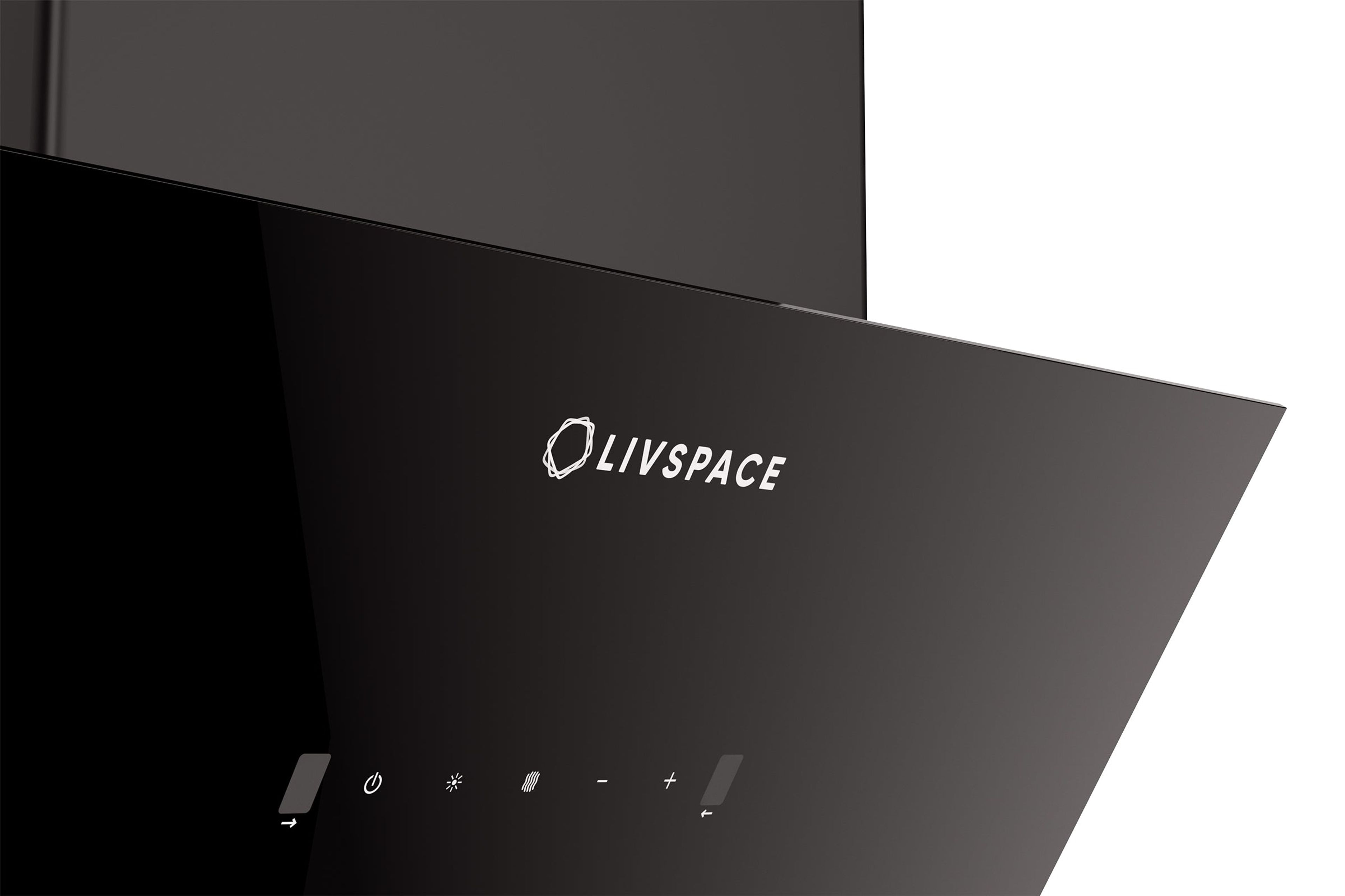 Optima by Livspace AutoClean Inclined Shape chimney 600mm size 1200m3/h suction power (Ducted) | Optima CH I 60