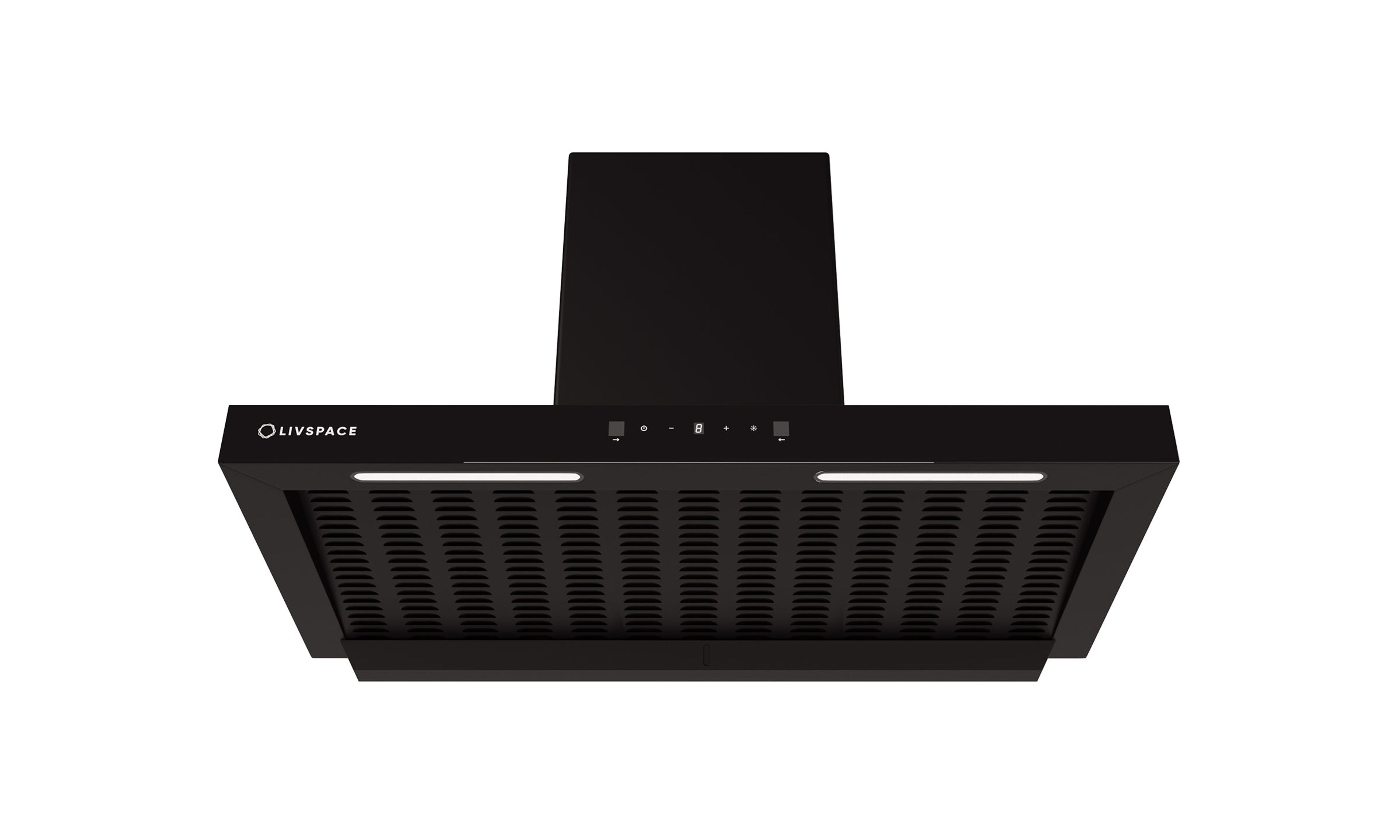 Optima by Livspace AutoClean T Shape chimney 900mm size 1200m3/h suction power (Ducted) | Optima CH T 90