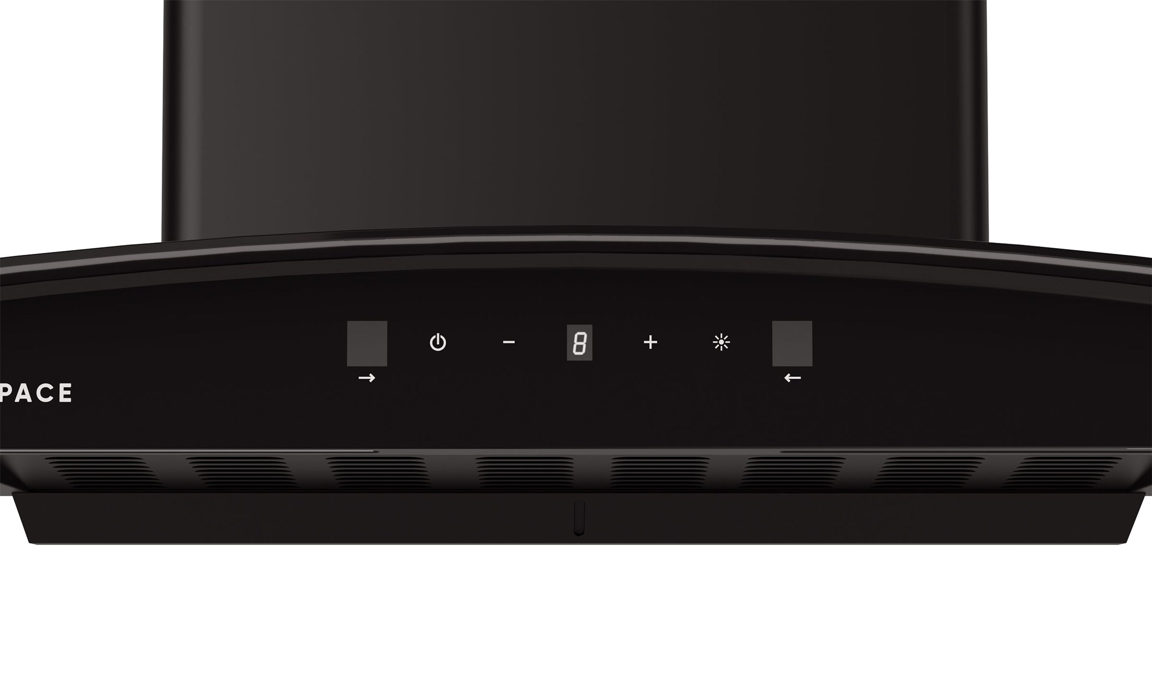 Optima by Livspace AutoClean Curve Shape chimney 900mm size 1200m3/h suction power (Ducted) | Optima CH C 90