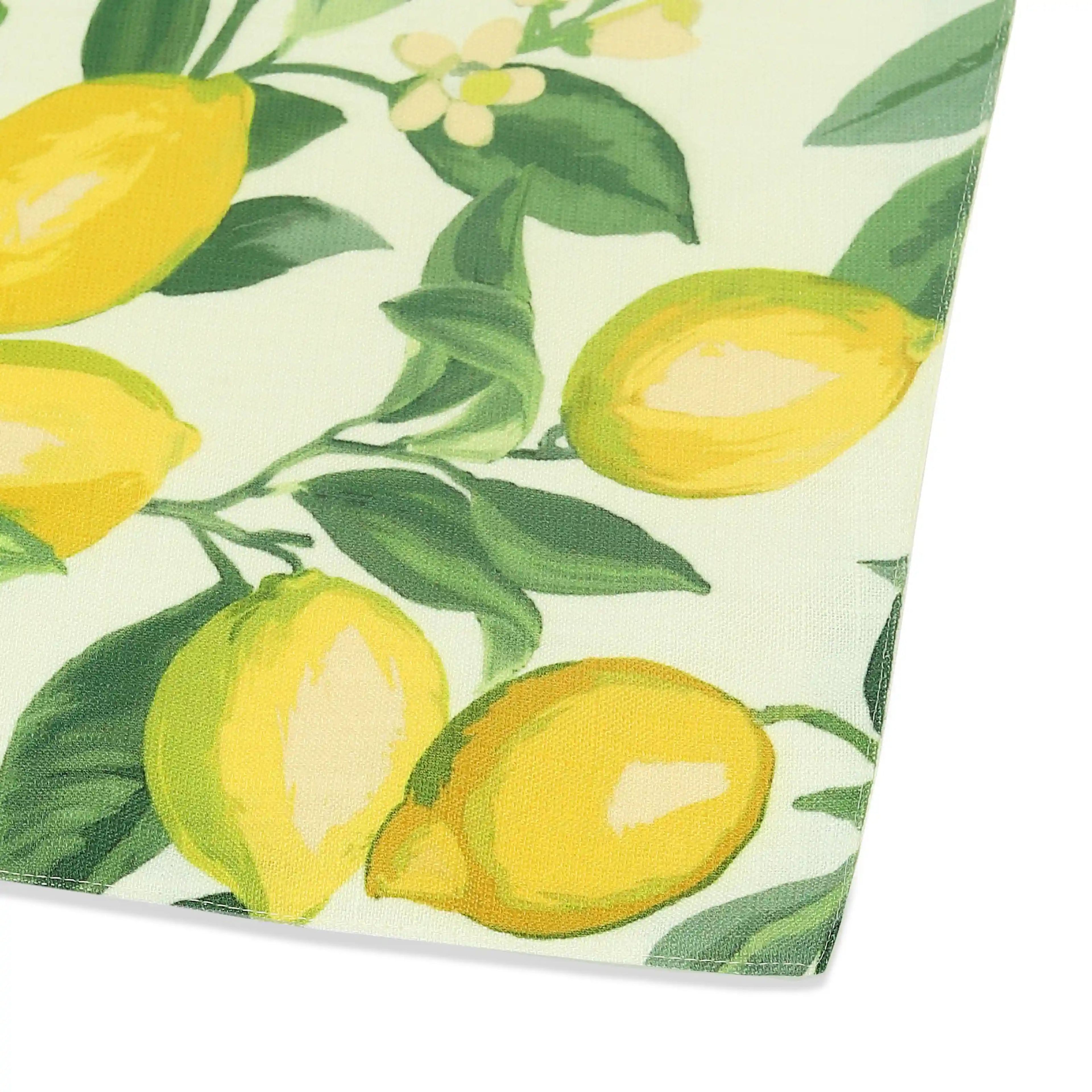 Nonna's Home | Tuscan Inspired Easy to Maintain Table Runner | Enhanced Stability with Poly Micro Backing