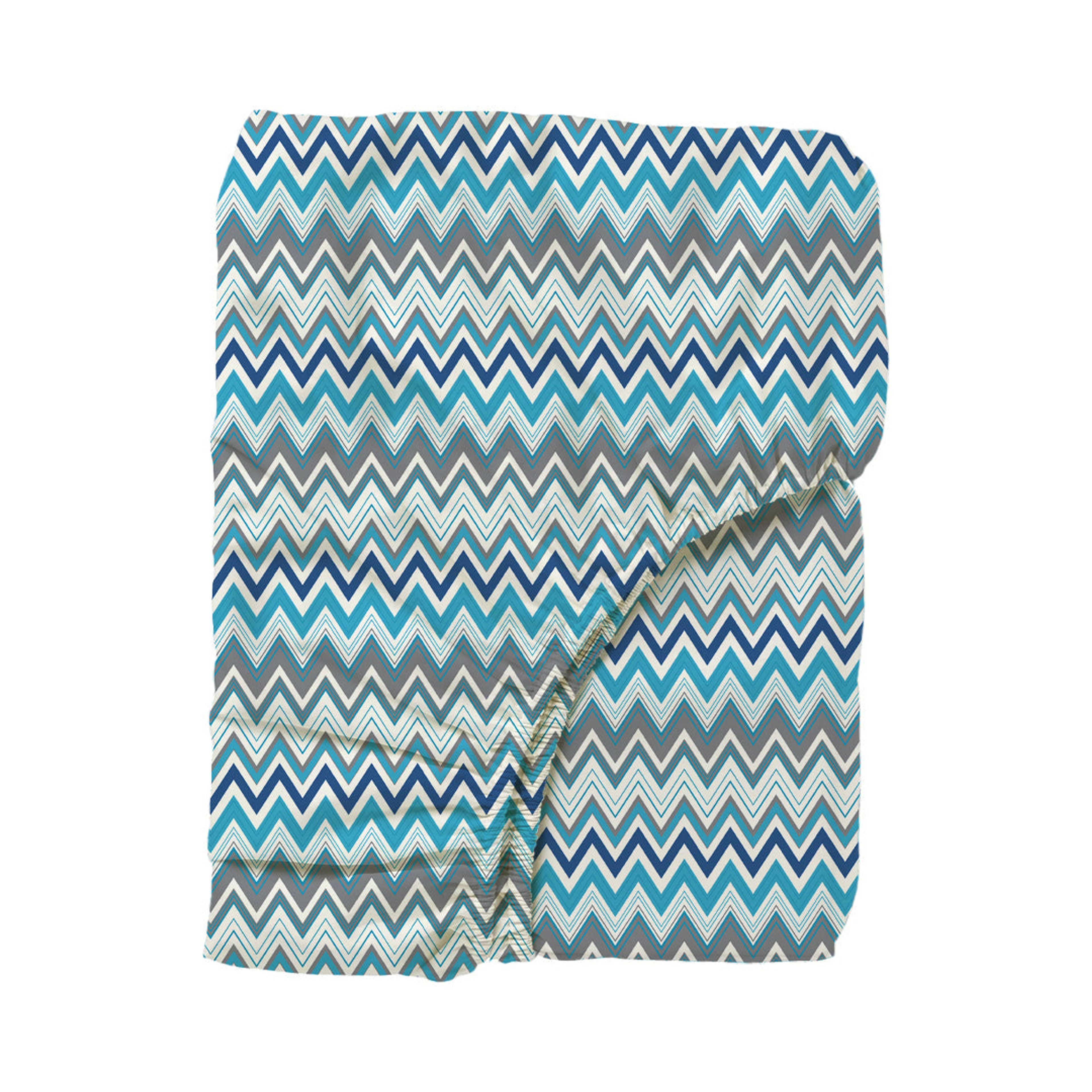 Pure Nest Printed Fitted Sheet Set
