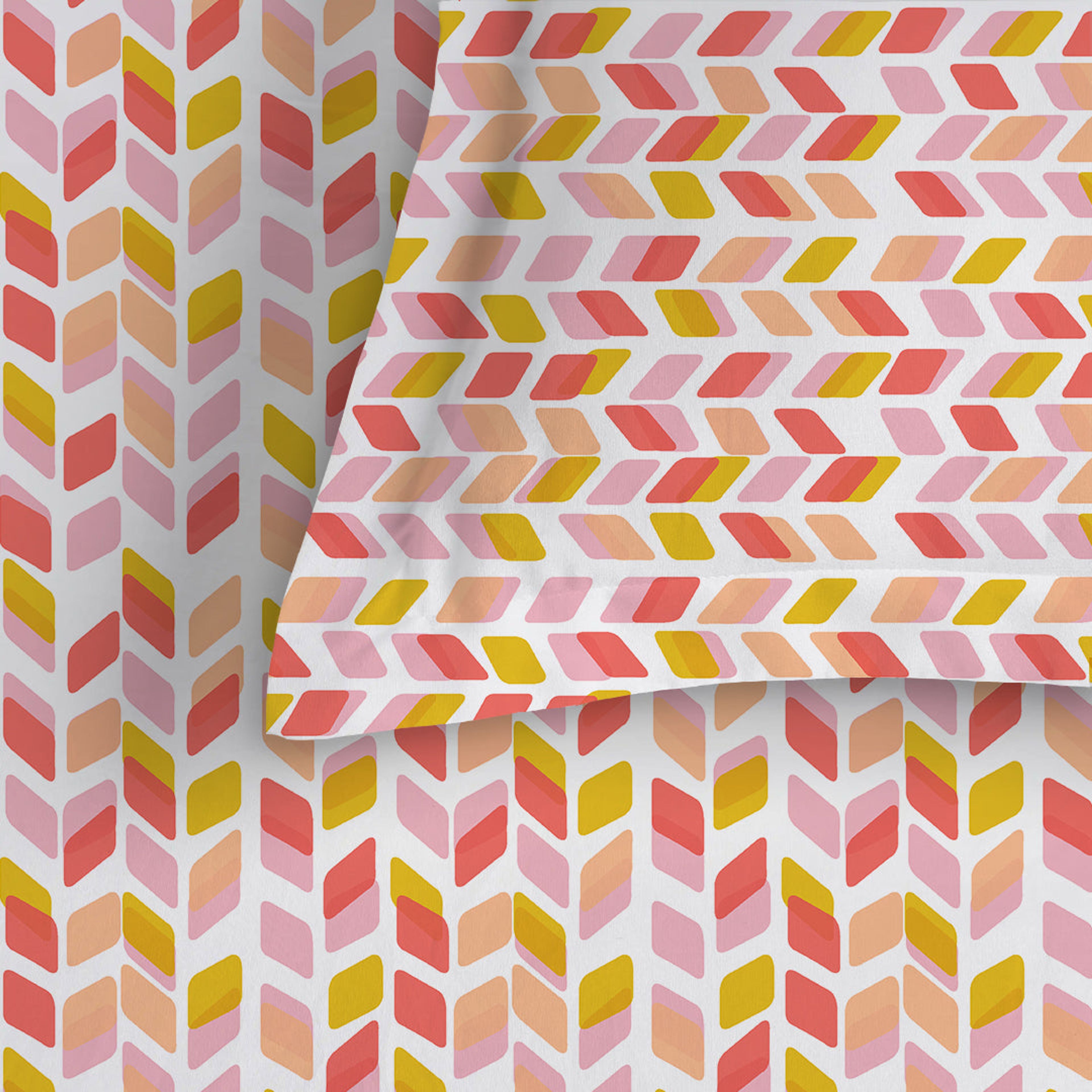 Pure Nest Printed Bedsheet Set