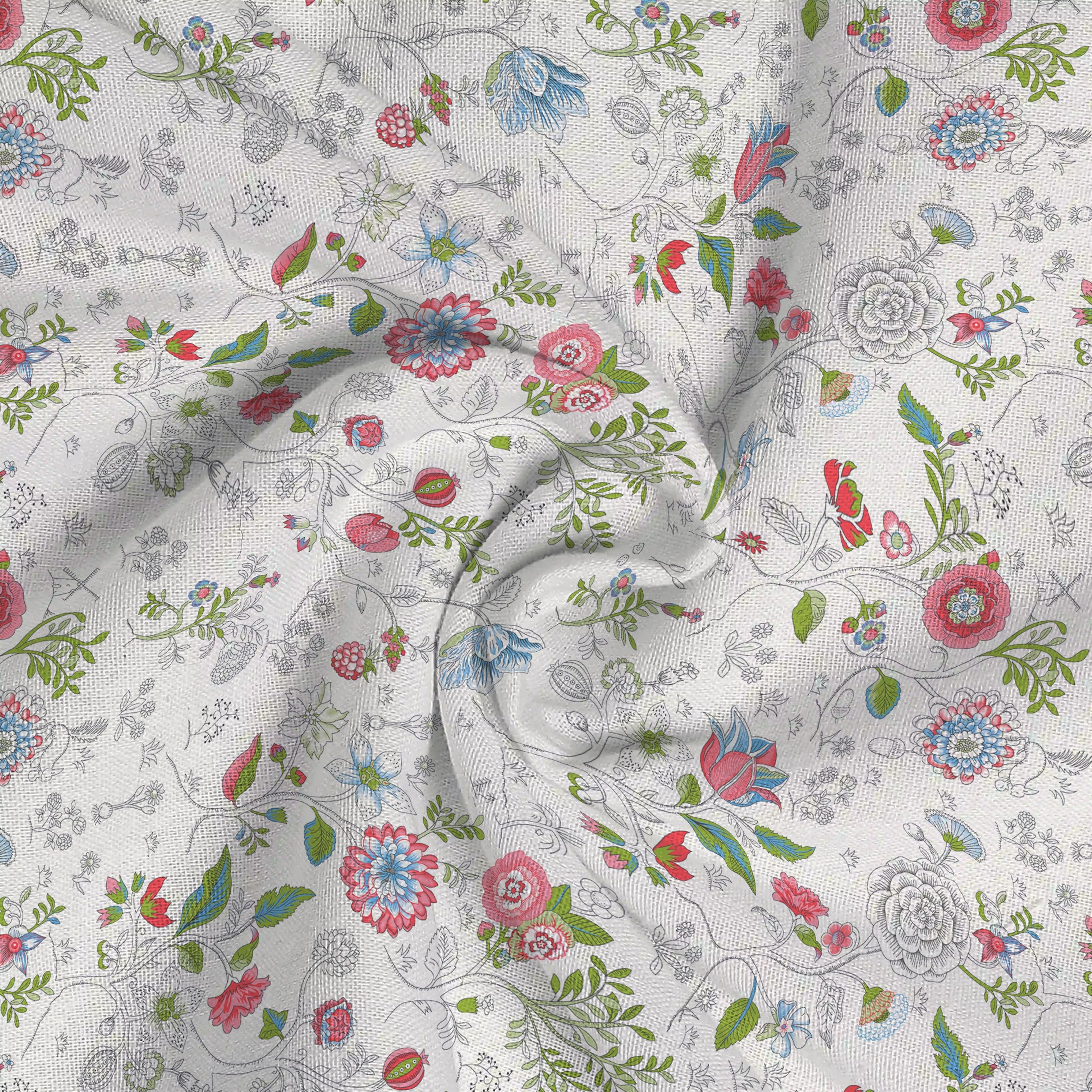 Pure Nest Printed Bedsheet Set