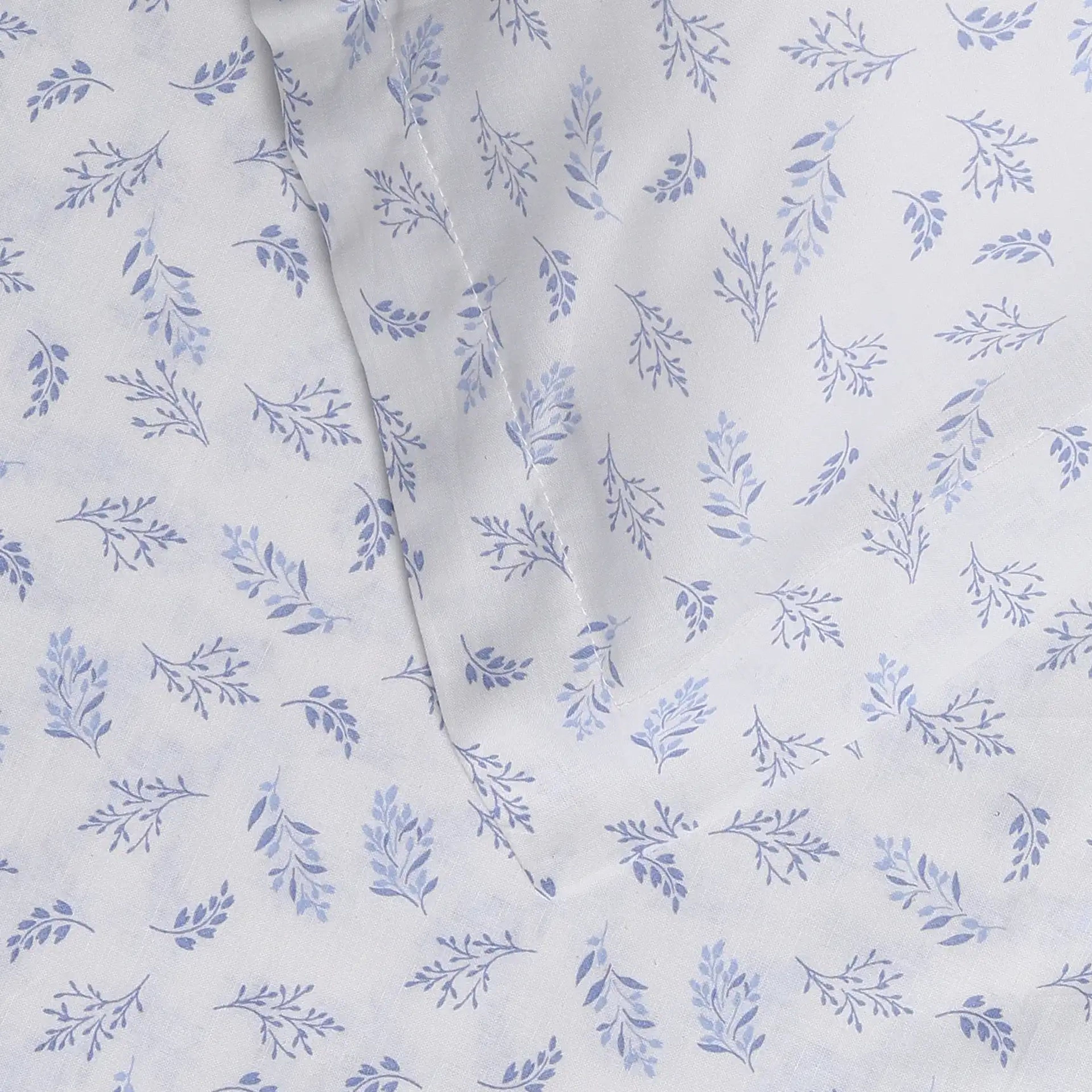 Bloomshire Classic | Everyday Charm Printed Cotton Bedsheet Set-Purple