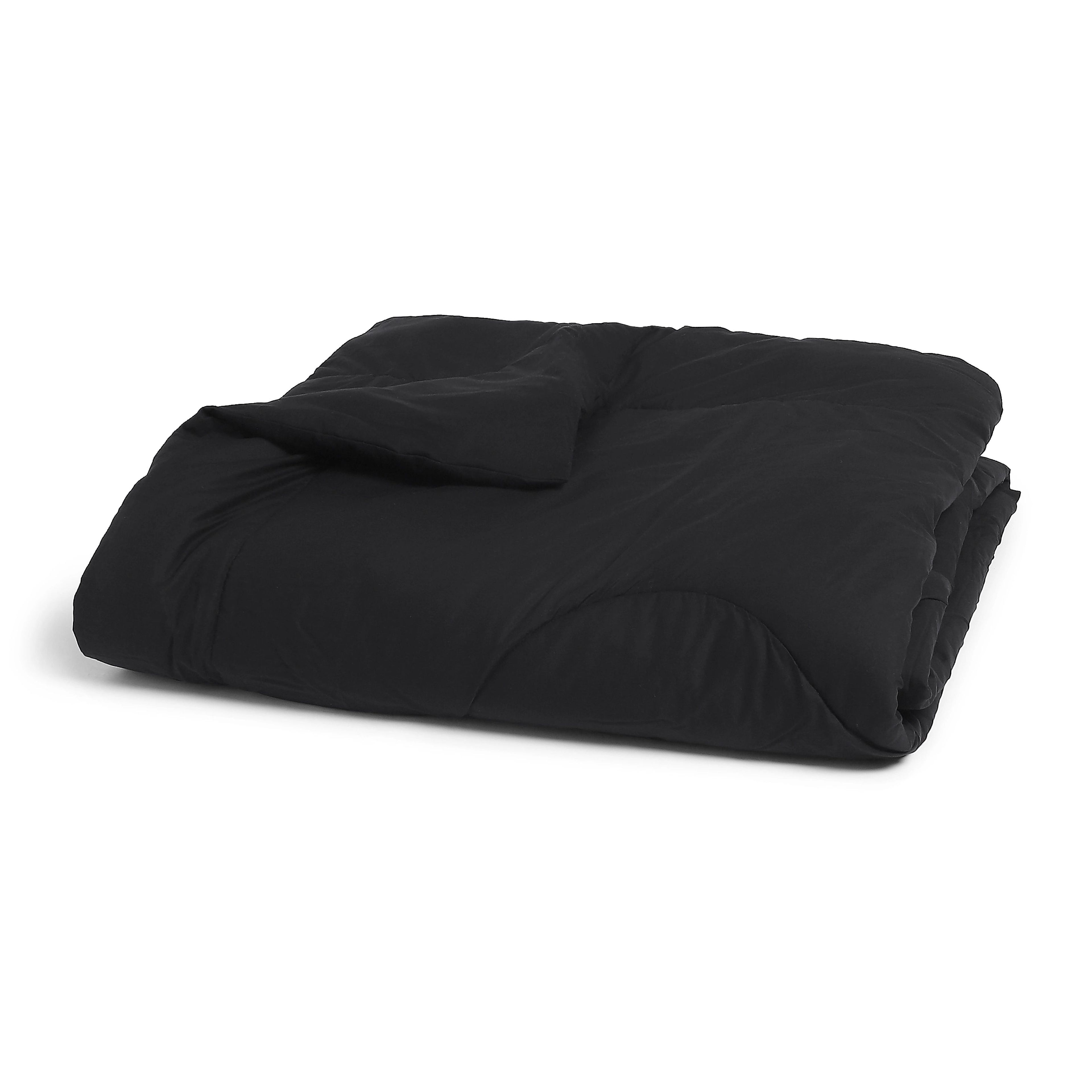 Paleto | Everyday Hues Cotton Solid Dyed 120GSM Comforter-Black