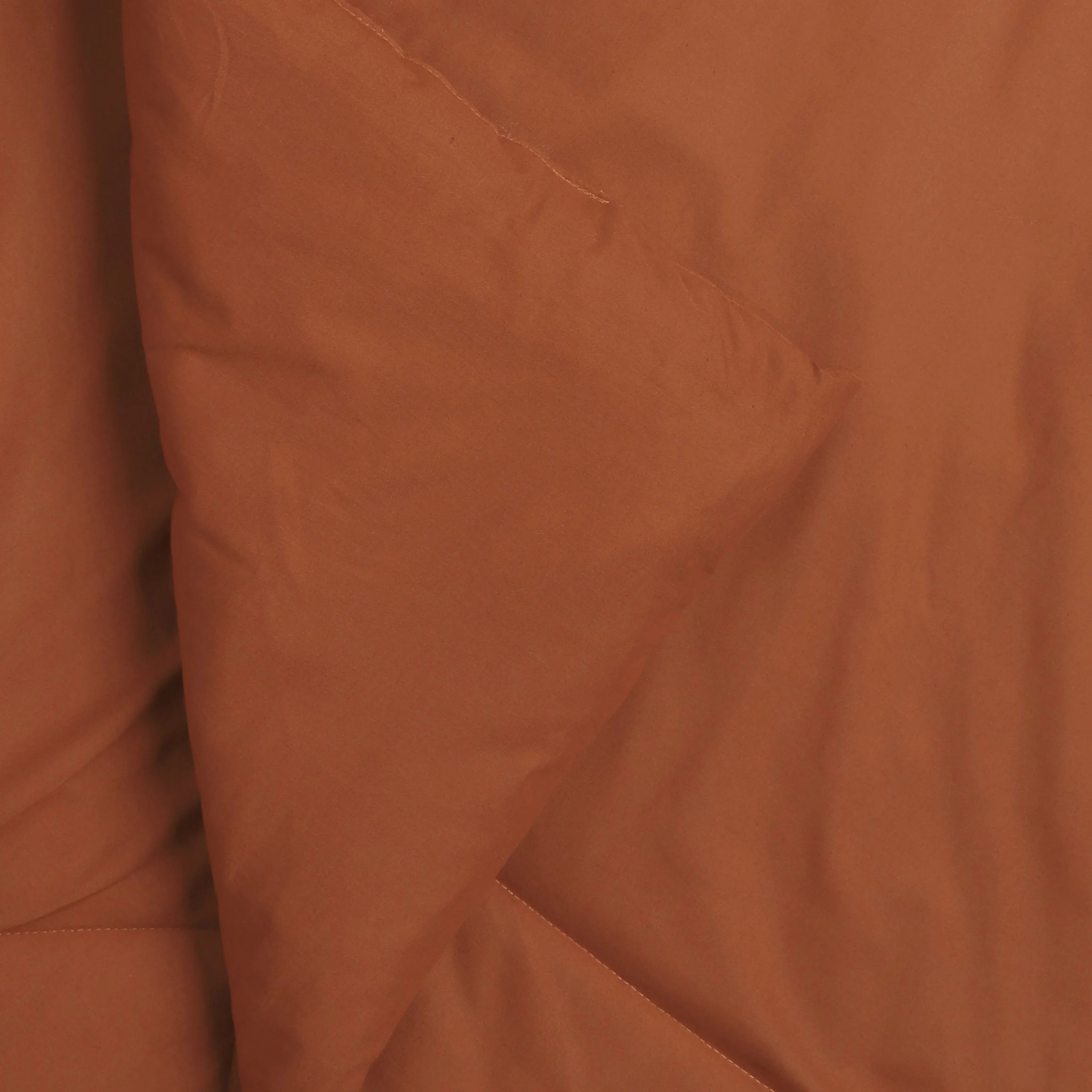Paleto | Everyday Hues Cotton Solid Dyed 120GSM Comforter-Rust