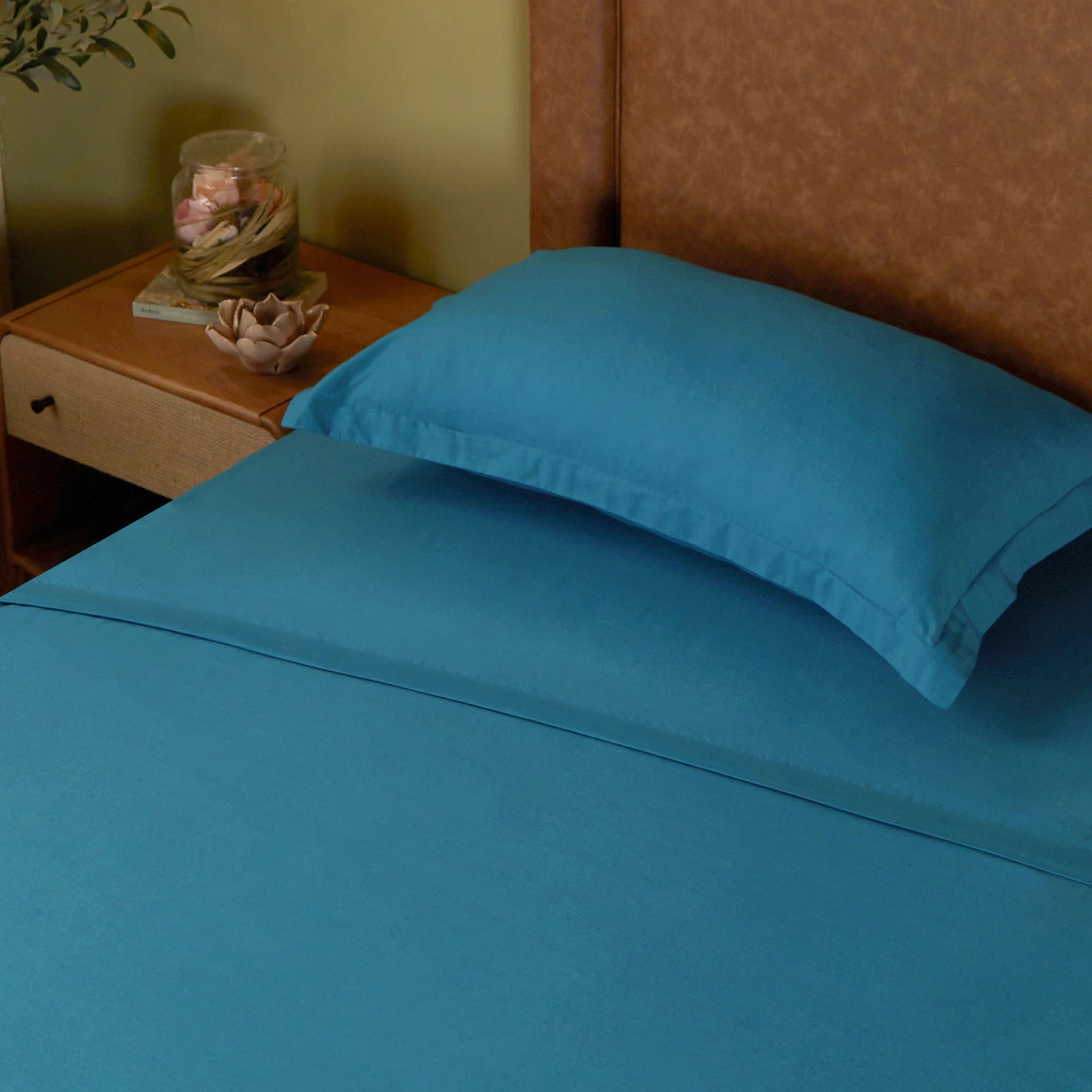 Paleto | Everyday Hues Cotton Solid Dyed Dohar with Super Soft Flannel Layering-Mineral