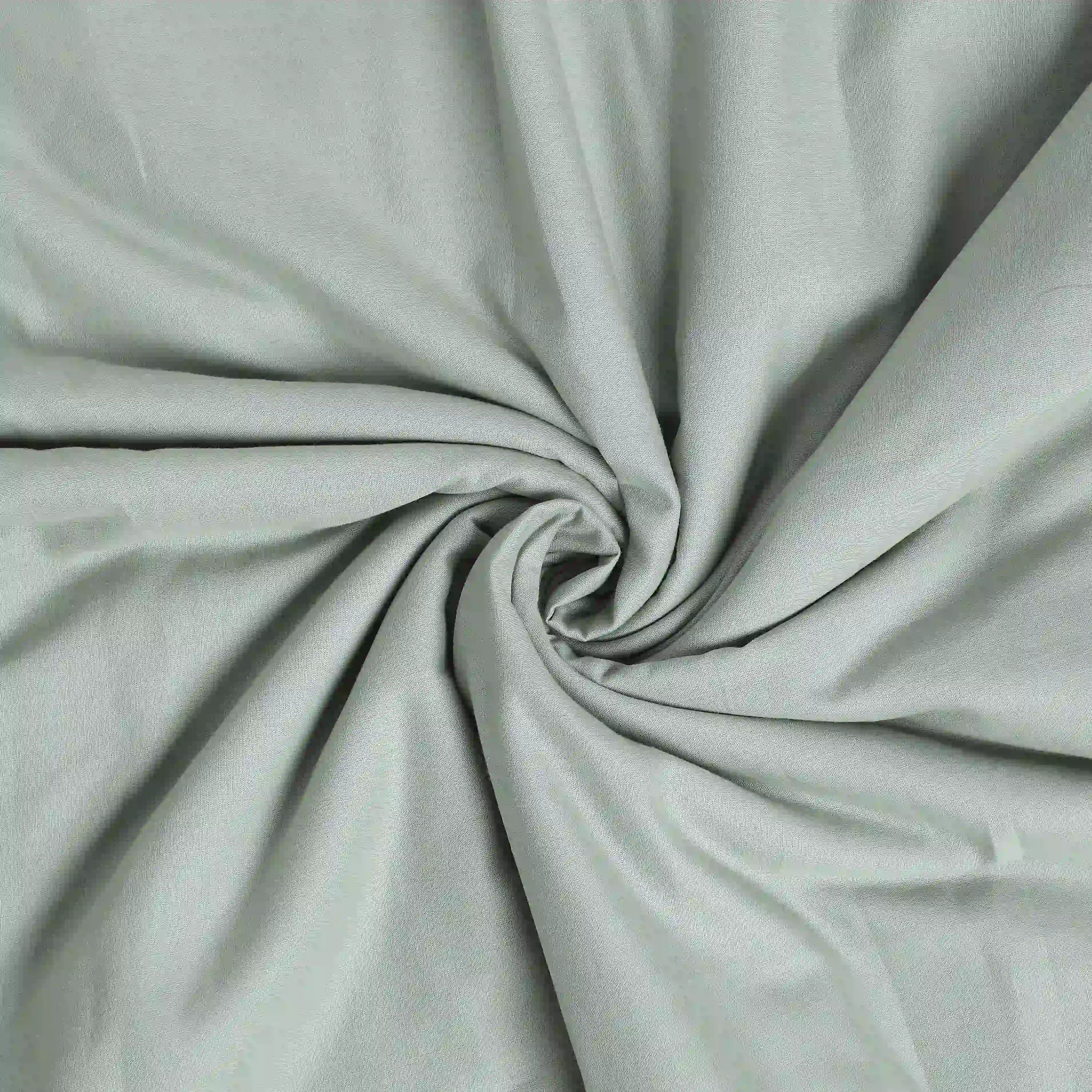 Paleto | Everyday Hues Cotton Solid Dyed Dohar with Super Soft Flannel Layering-Green Sage