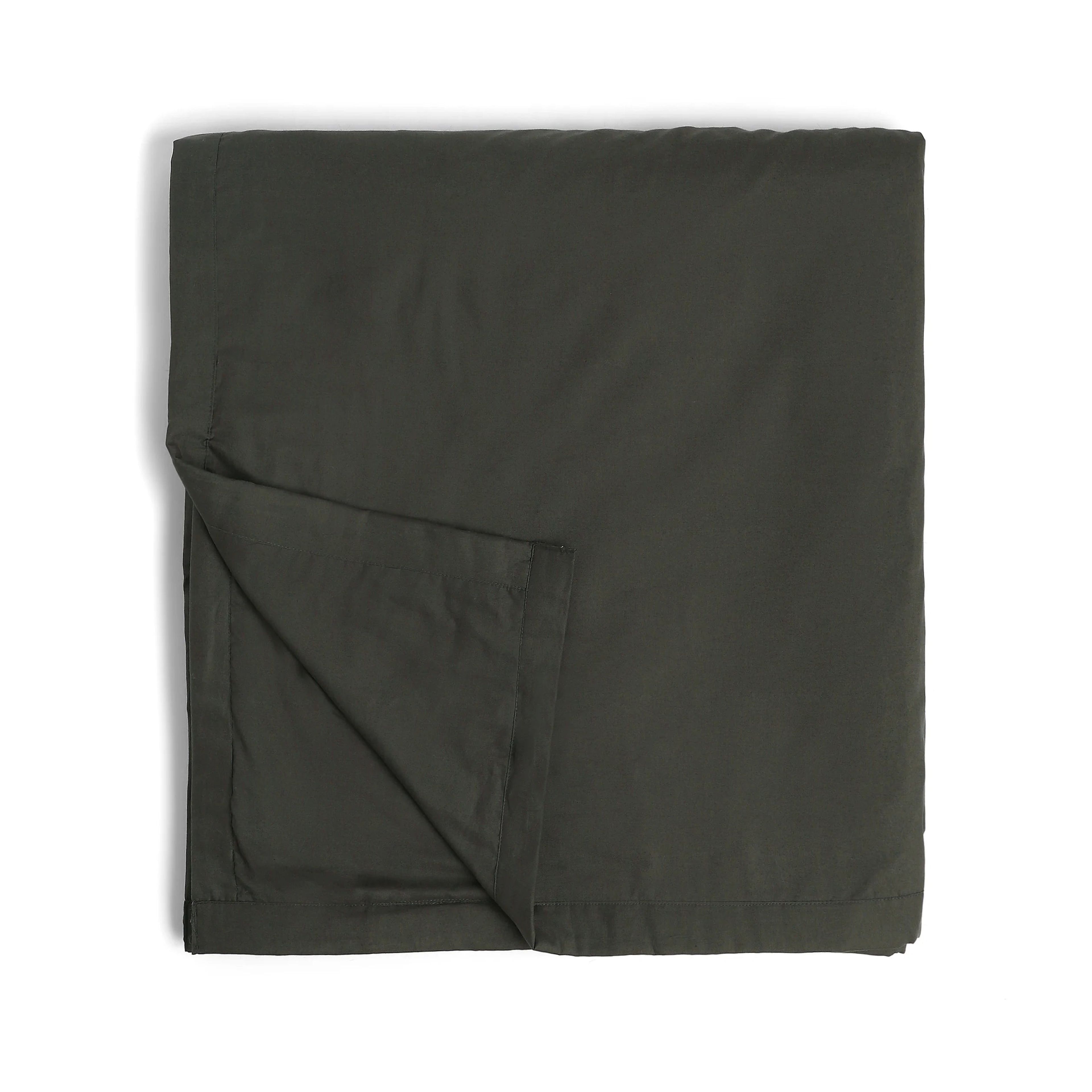 Paleto | Everyday Hues Cotton Solid Dyed Dohar with Super Soft Flannel Layering-Dark Grey