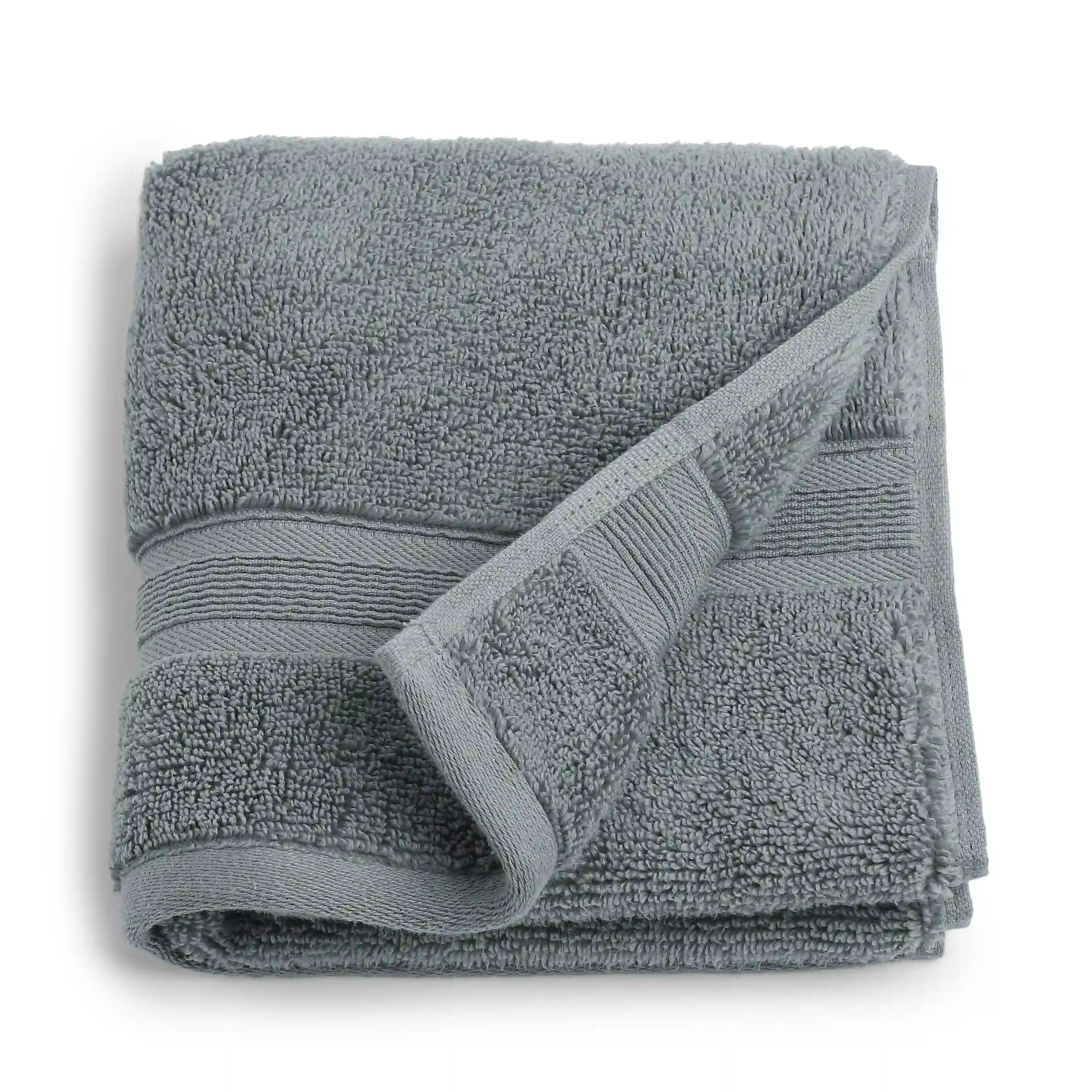 Pelushe | Super Absorbent & Luxurious Zero Twist Cotton Terry Hand Towels | Set of 2
