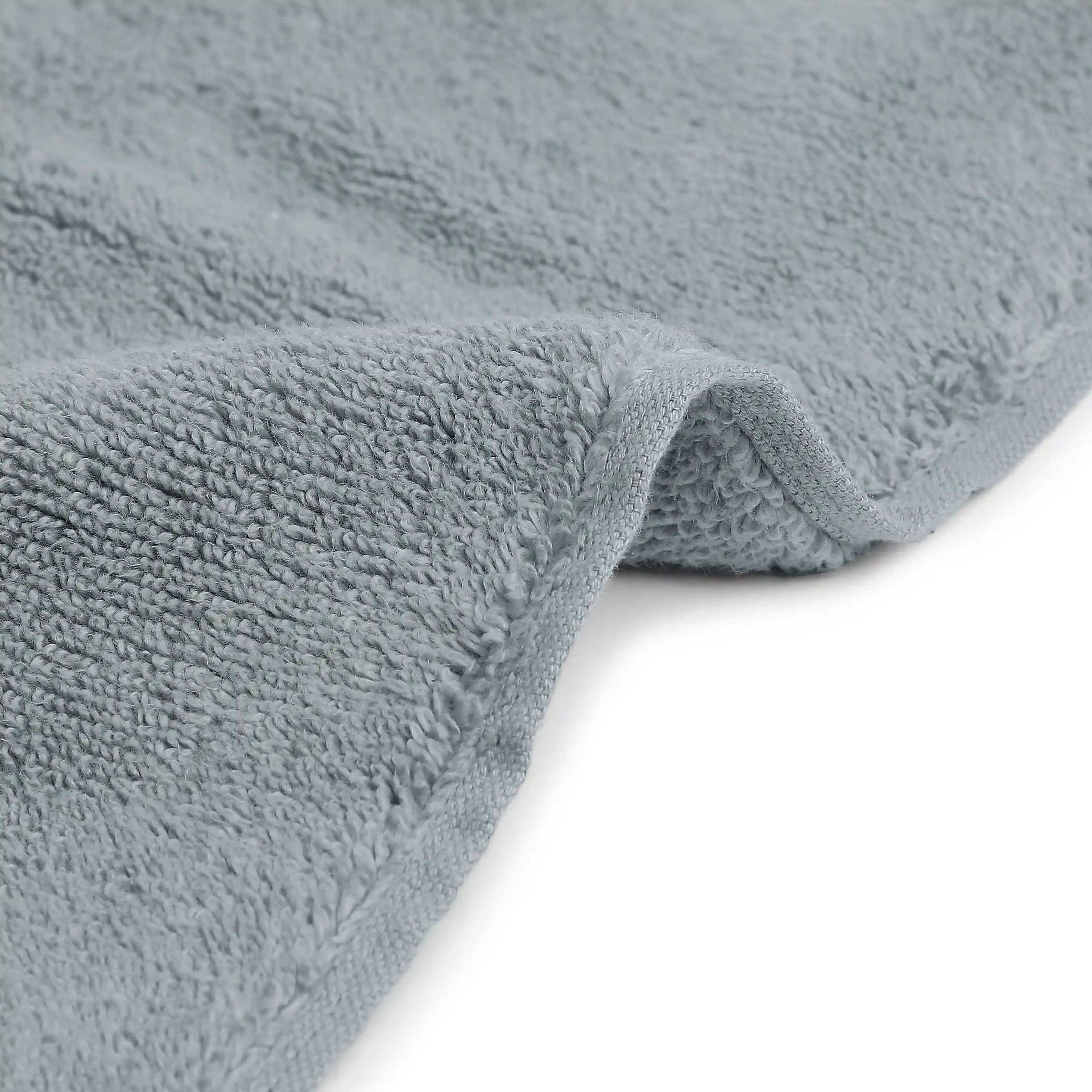 Pelushe | Super Absorbent & Luxurious Zero Twist Cotton Terry Hand Towels | Set of 2
