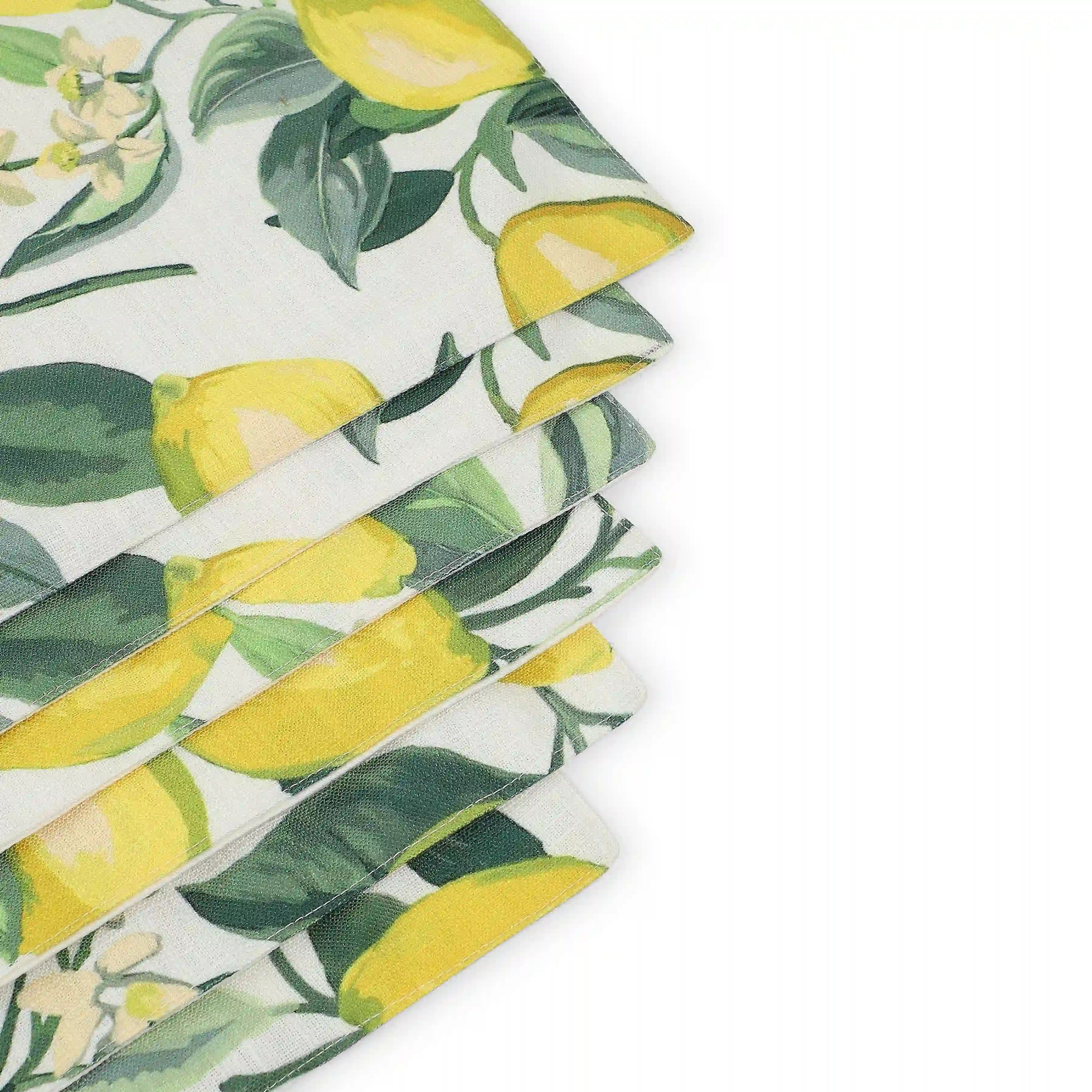 Nonna's Home | Tuscan Inspired Easy to Maintain Table Mat | Set of 4 & 6