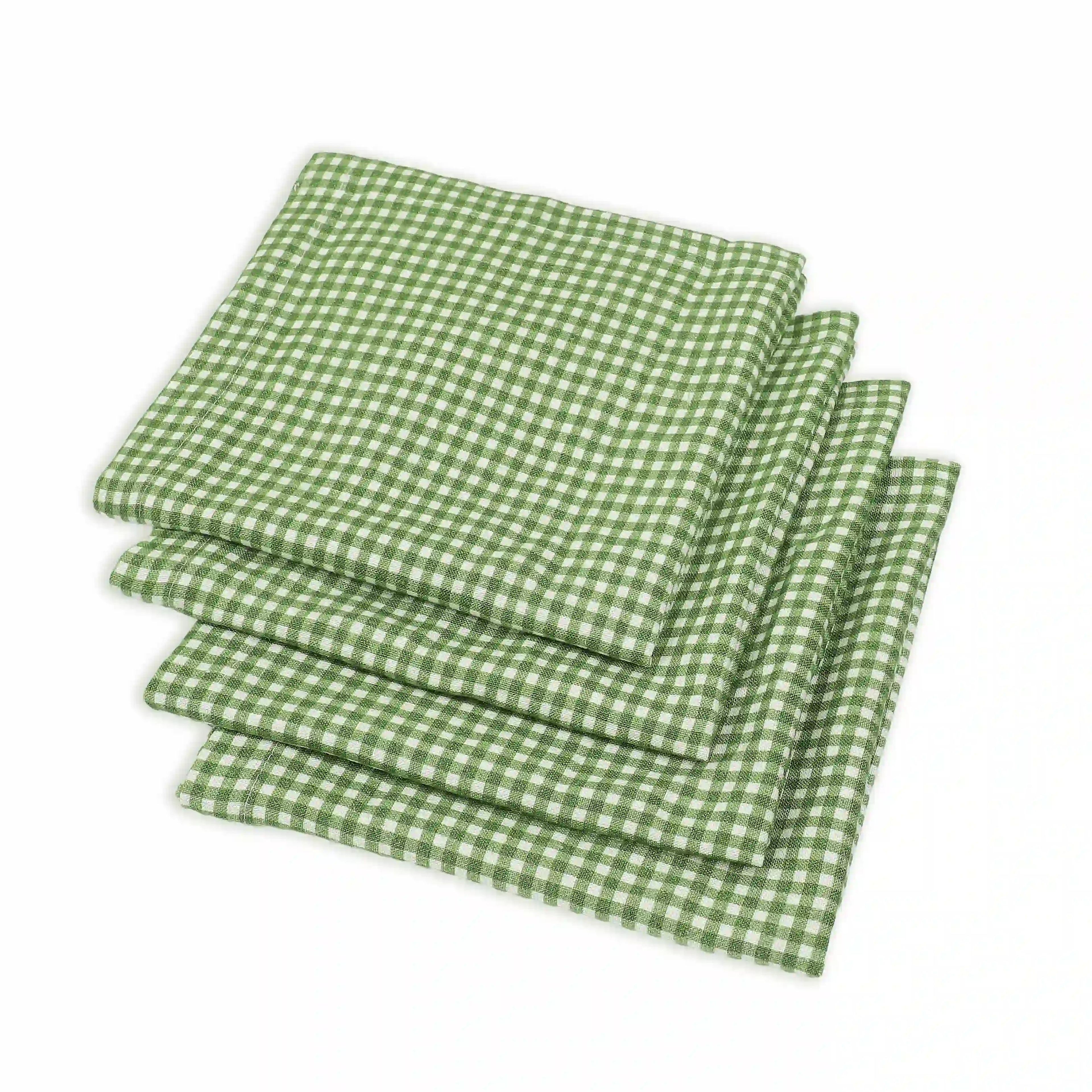 Nonna's Home | Tuscan Inspired Printed Soft & Absorbent Cotton Table Napkins | Set of 4 & 6