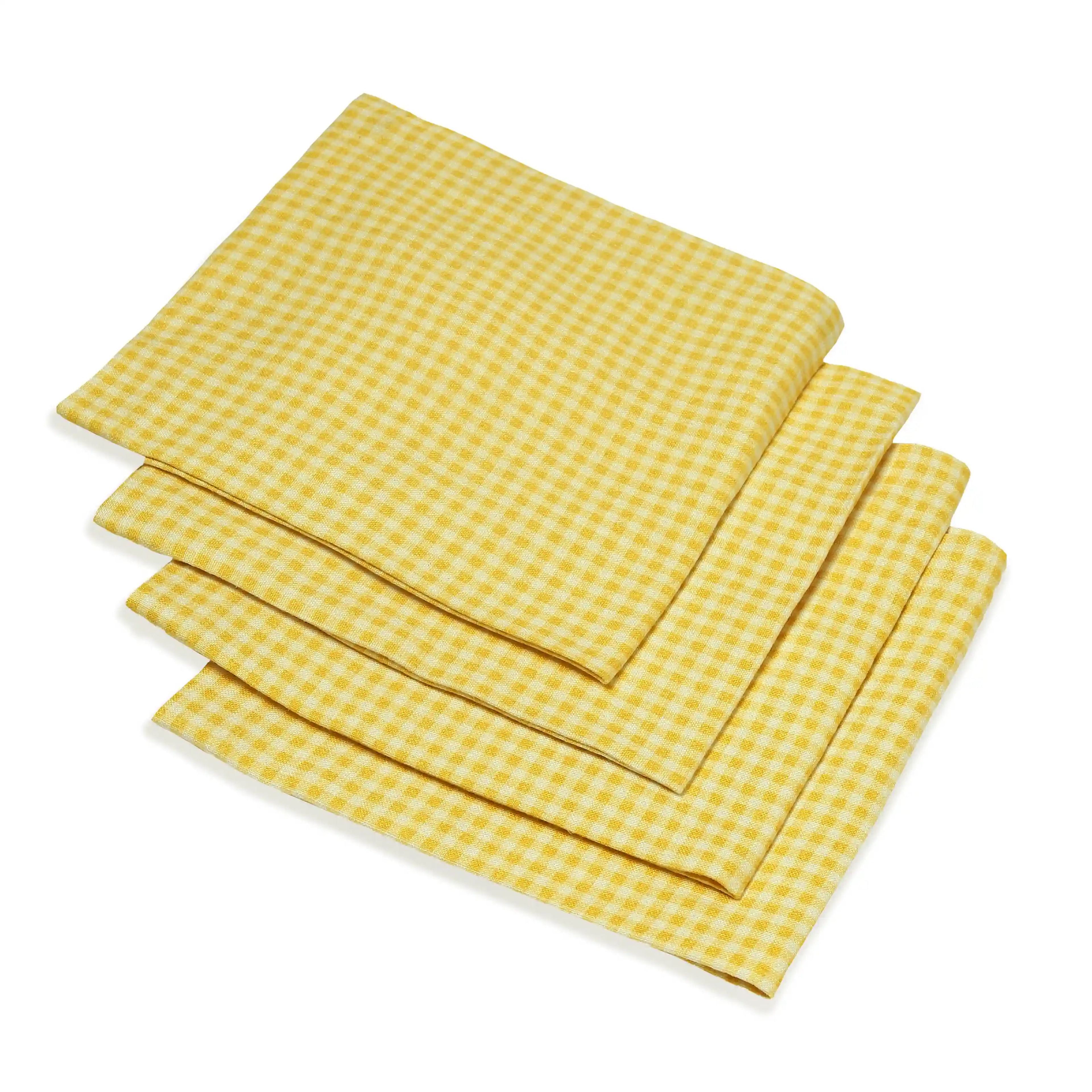 Nonna's Home | Tuscan Inspired Printed Soft & Absorbent Cotton Table Napkins | Set of 4 & 6