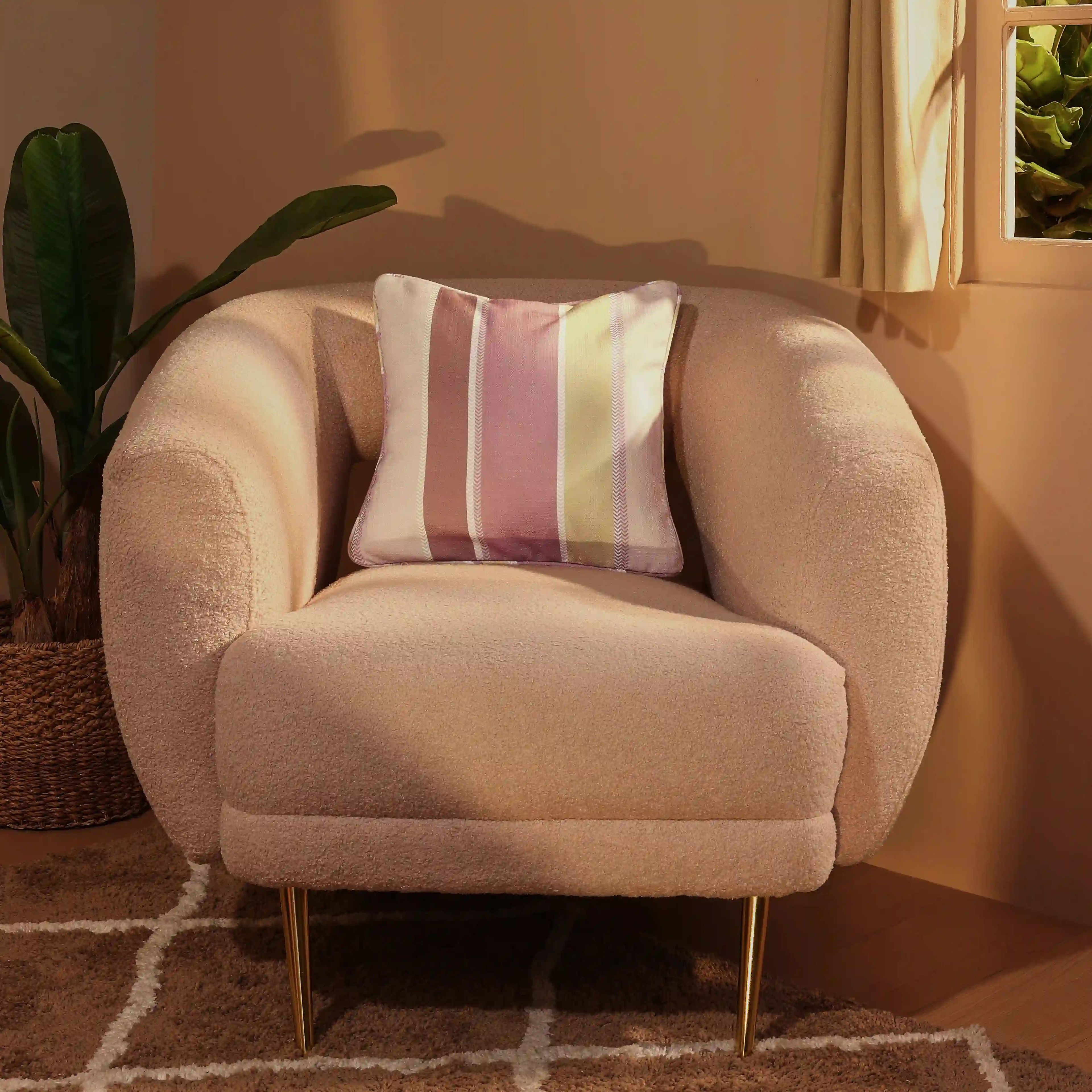 Espricia Printed Cushion Cover | Stripe Story