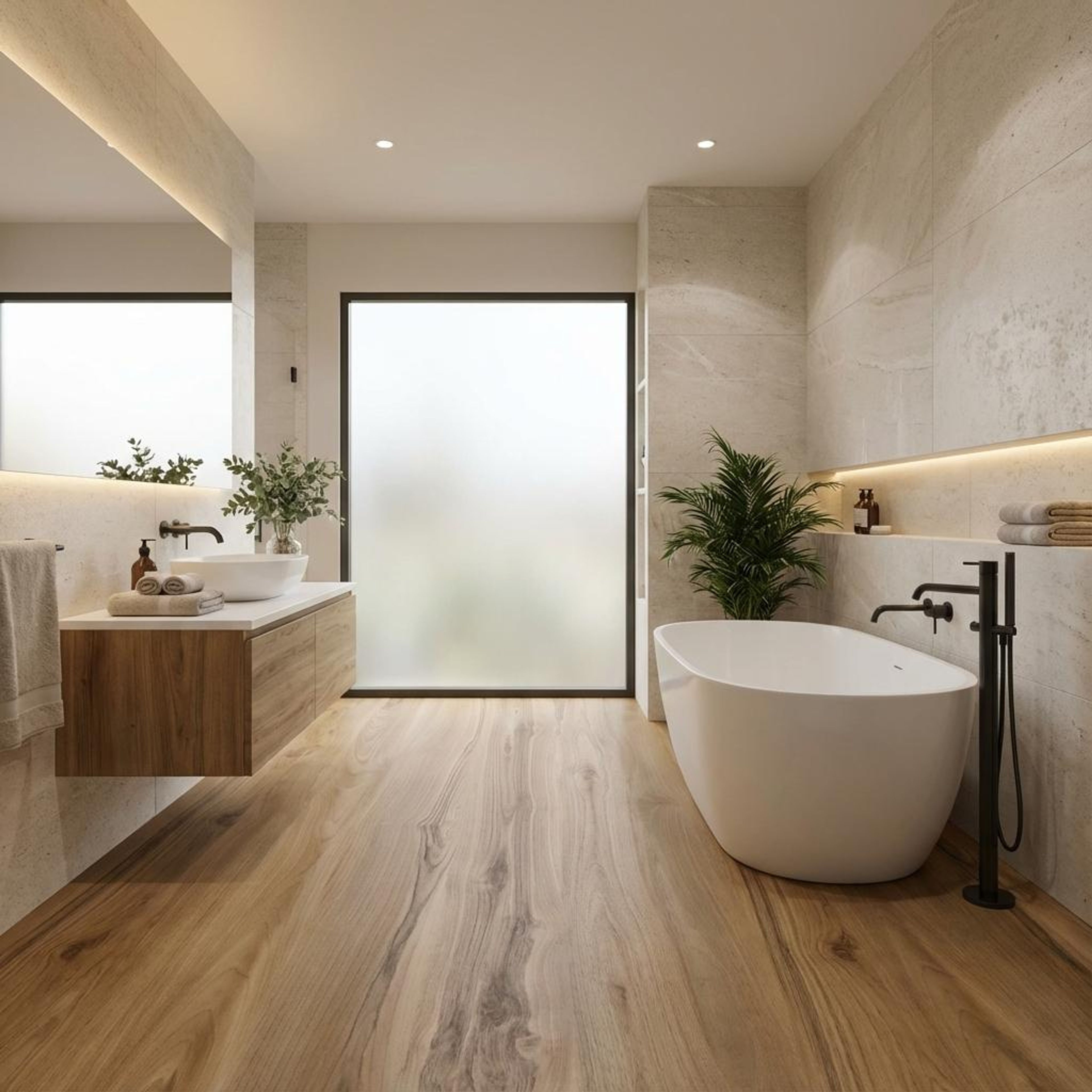 Teak Honey Plank, Teak Light Brown, Wood, Tiles - Vitrified - Full Body, 4 x 2 ft, 9 mm