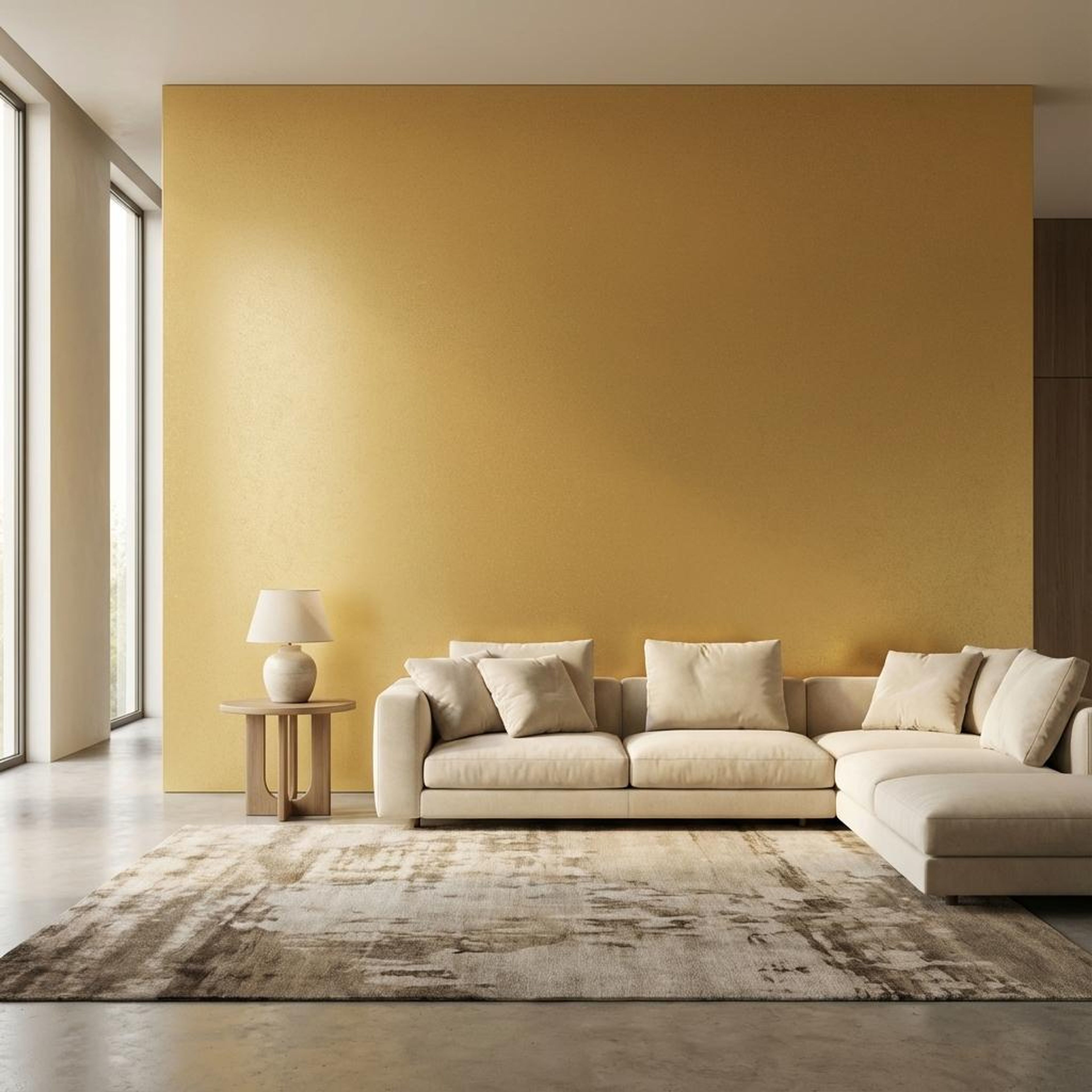 Warm Terracotta, Gold, Plain, Tiles - Vitrified - Full Body, 1 x 1 ft, 10 mm