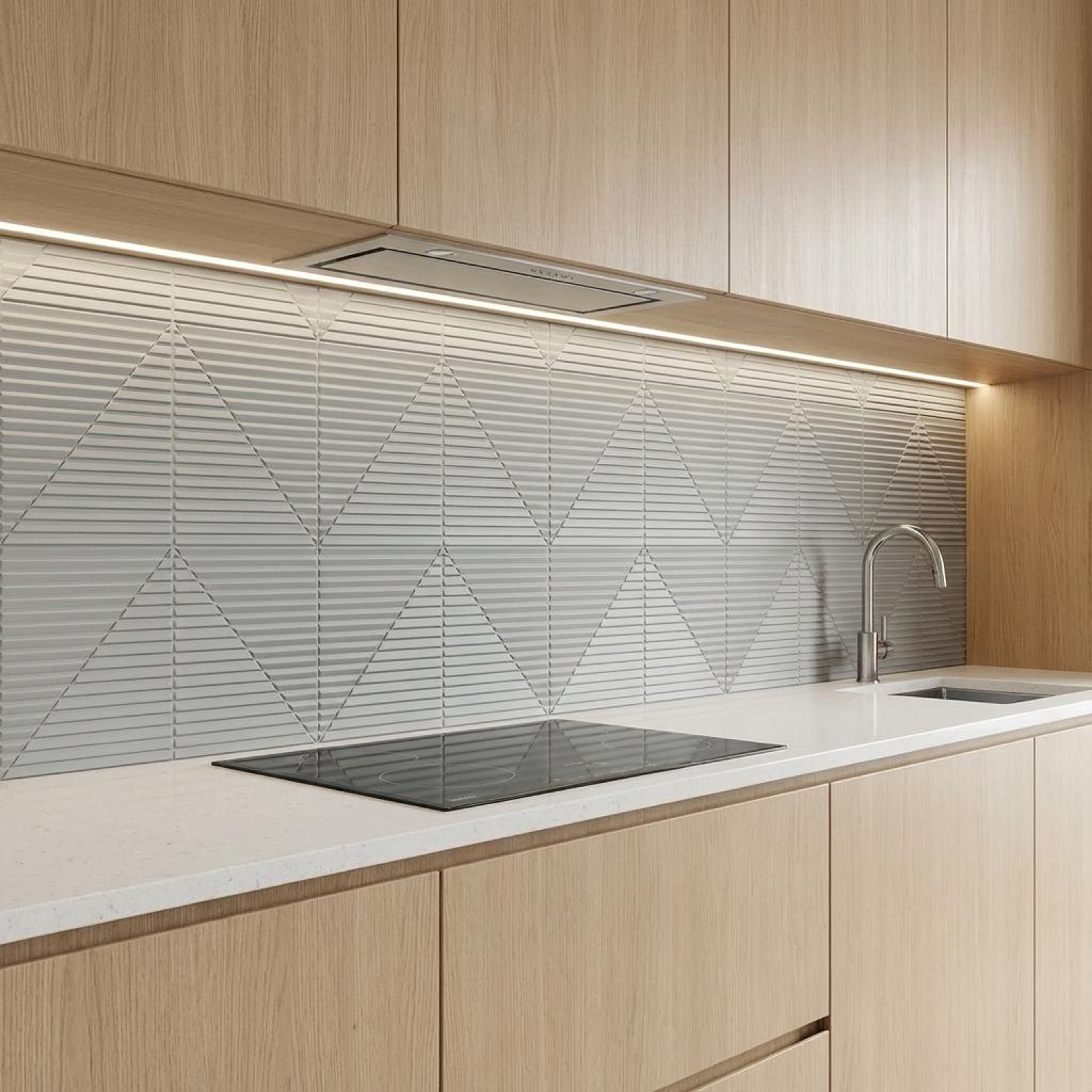 Sterling Essence, Silver Grey, Plain, Tiles - Vitrified - Full Body, 4 x 2 ft, 9 mm