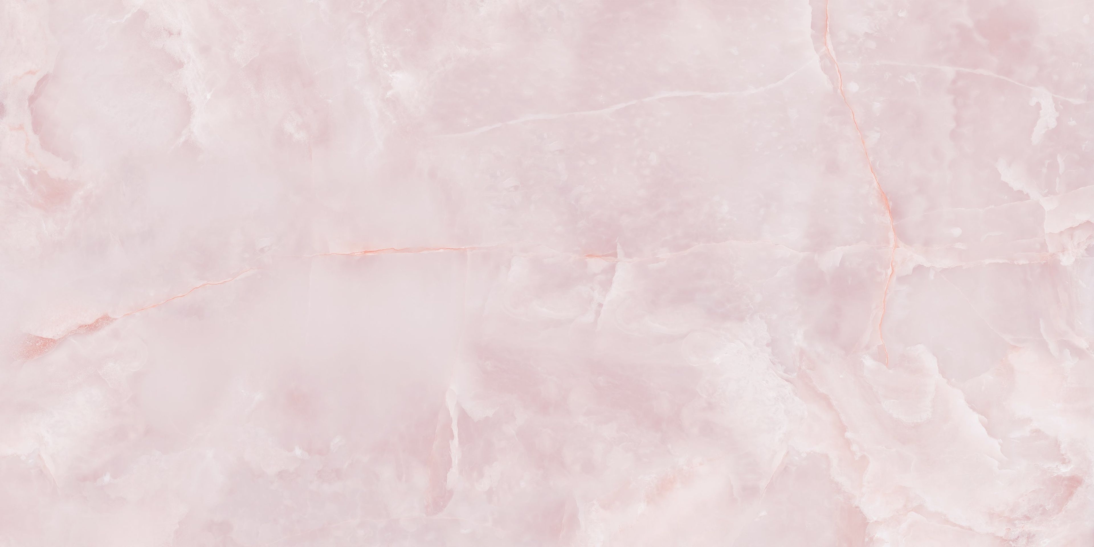 Onyx Soft, Pink, Marble, Tiles - Vitrified - Full Body, 5 x 2.5 ft, 9 mm