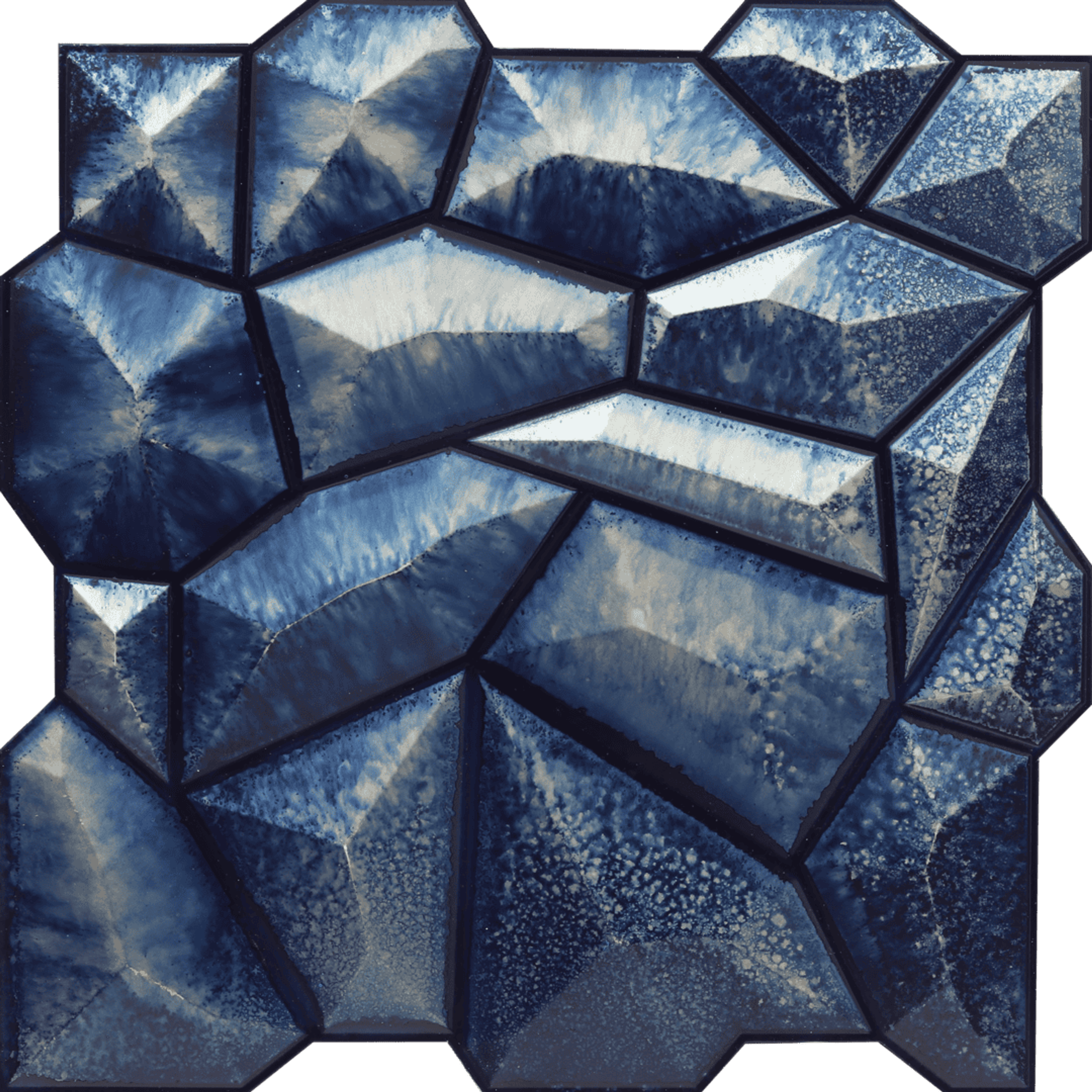 Aged Midnight Gold - Himalayan Rock Imprint - Gold, Brown - Decorative Ceiling Panel - 2 ft x 2 ft