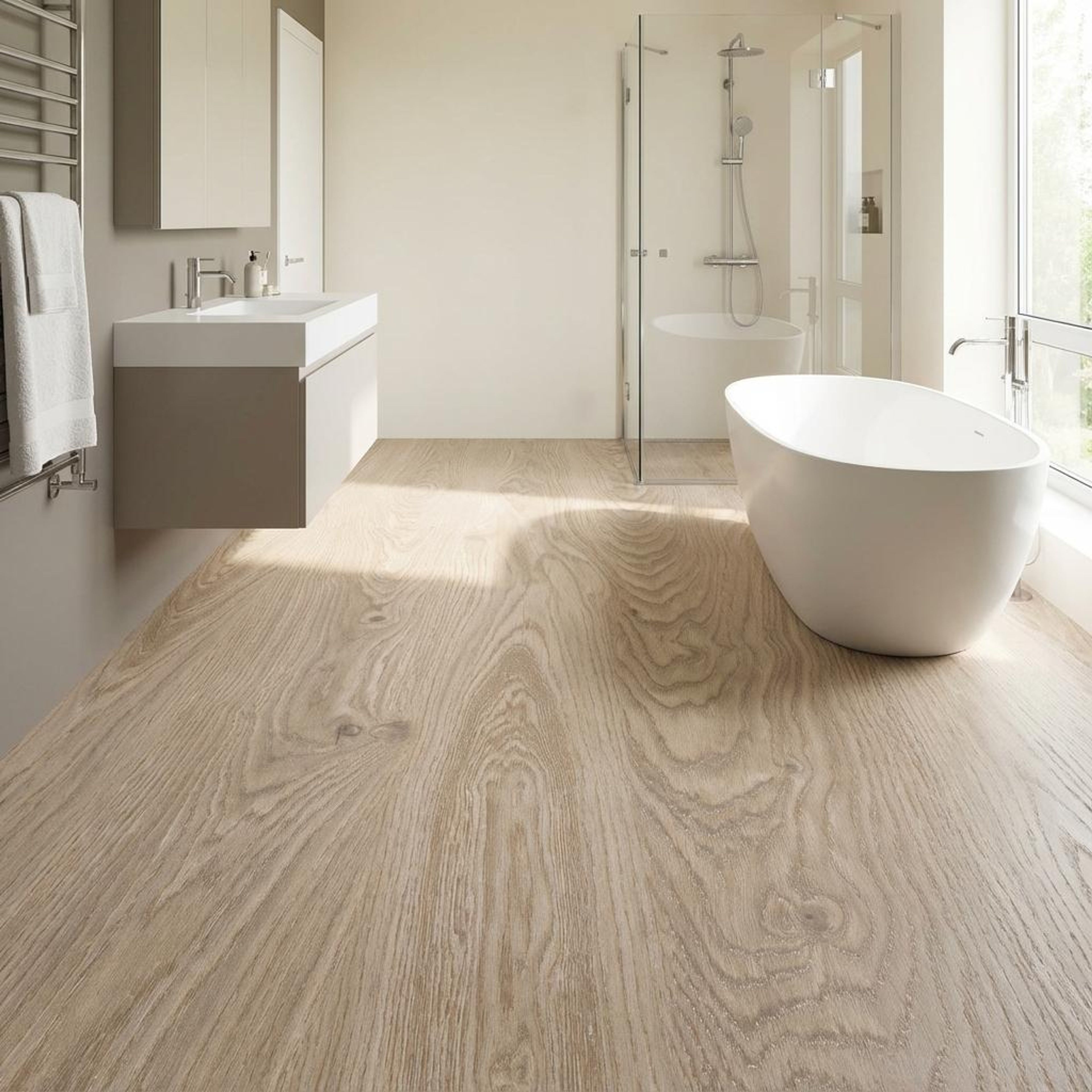 Habana Natural Wood Plank, Terracotta, Wood, Tiles - Vitrified - Full Body, 4 x 2 ft, 9 mm