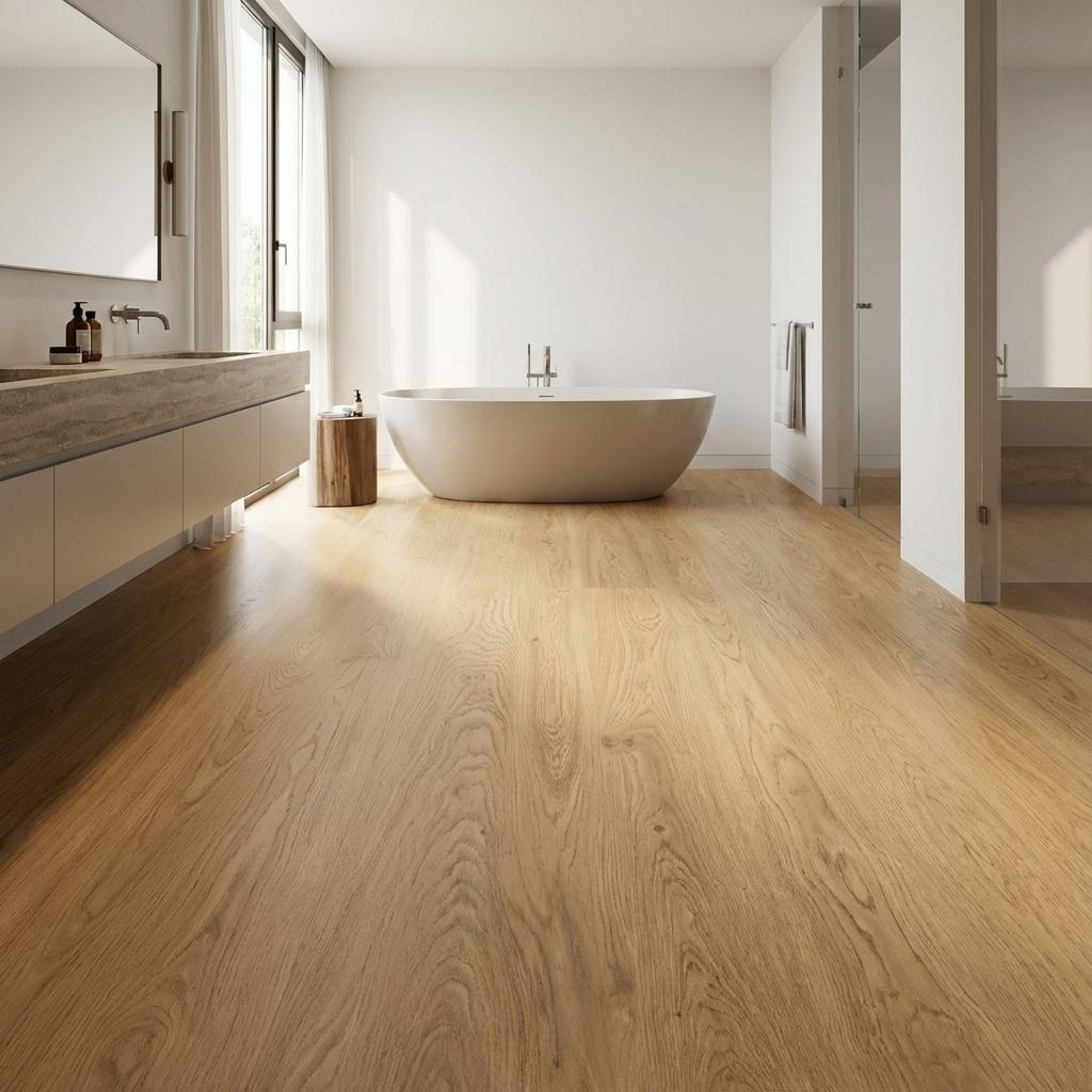 Habana Costano Wood Plank, Terracotta, Wood, Tiles - Vitrified - Full Body, 4 x 2 ft, 9 mm