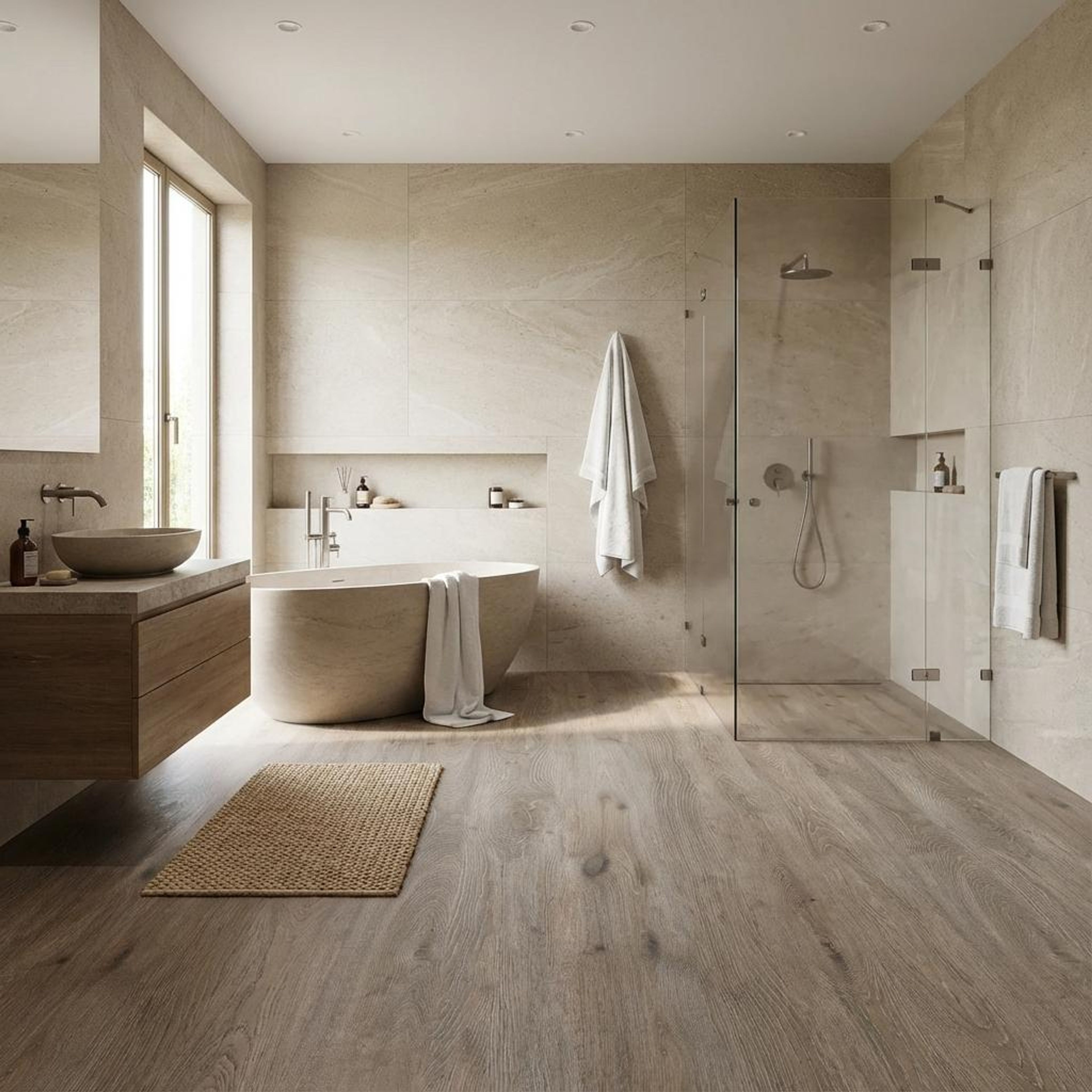 Classic Honey Plank, Dark Brown, Wood, Tiles - Vitrified - Full Body, 4 x 2 ft, 9 mm