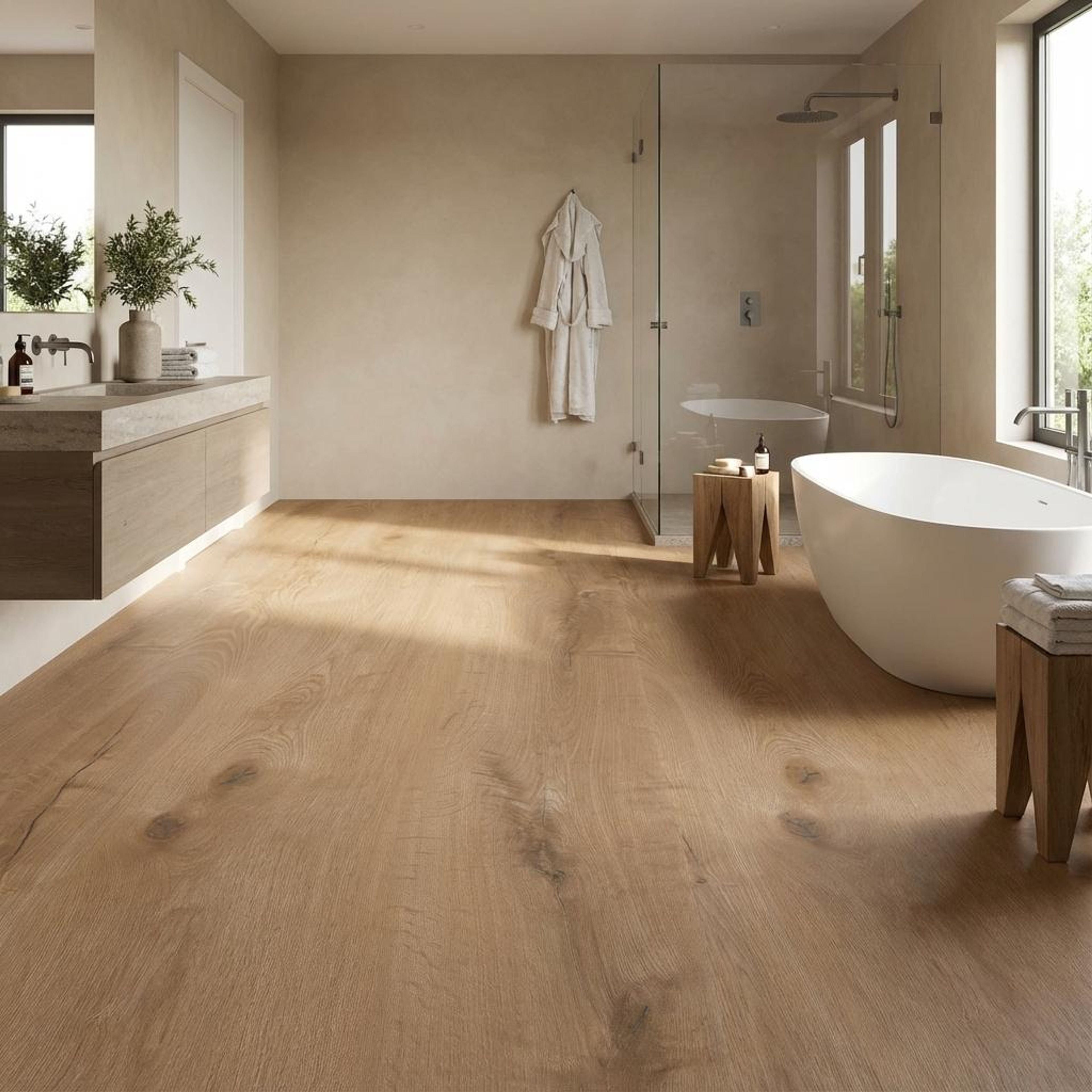 Maple Honey Plank, Maple Brown, Wood, Tiles - Vitrified - Full Body, 4 x 2 ft, 9 mm