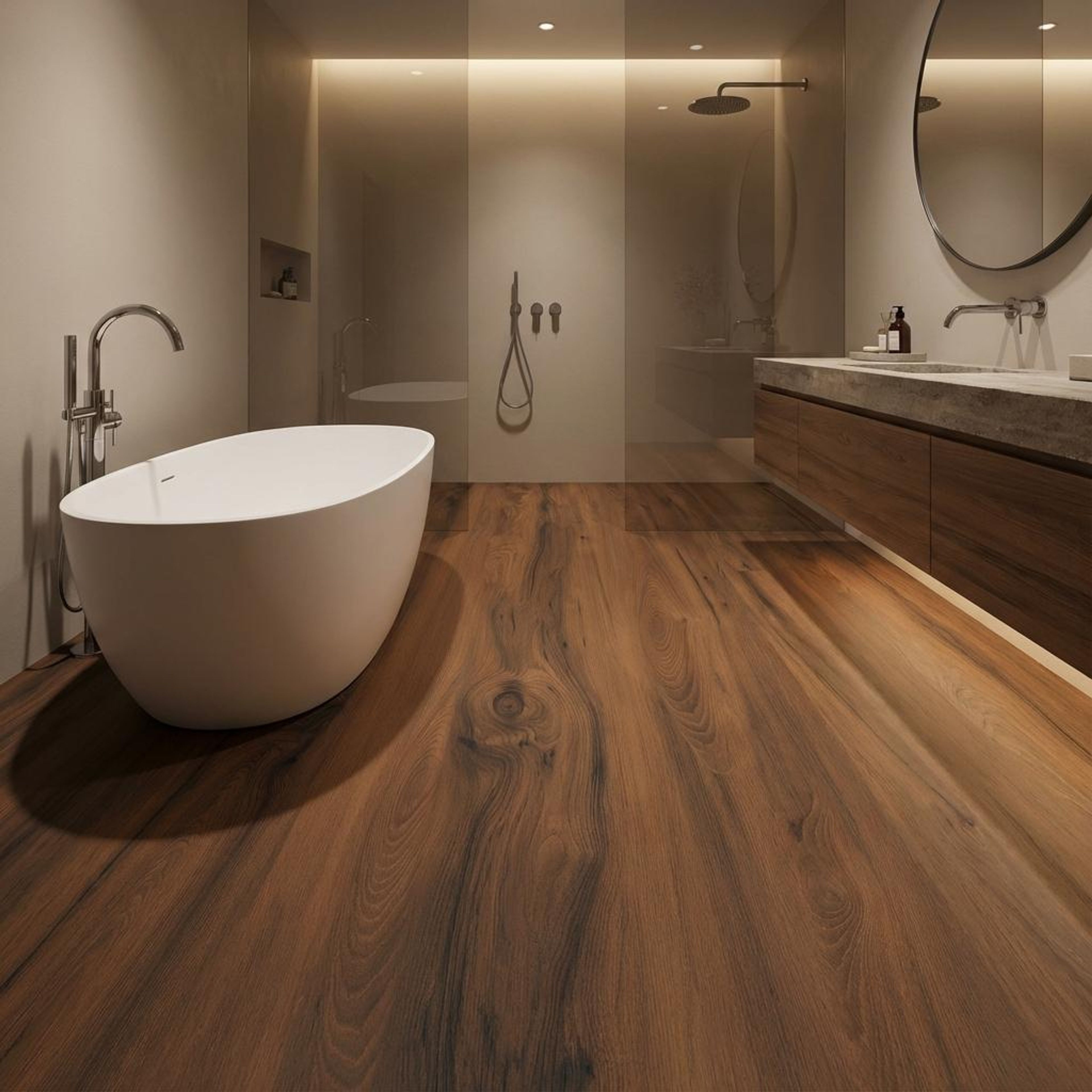 Bosco Brown Wood Plank, Dark Brown, Wood, Tiles - Vitrified - Full Body, 4 x 2 ft, 9 mm