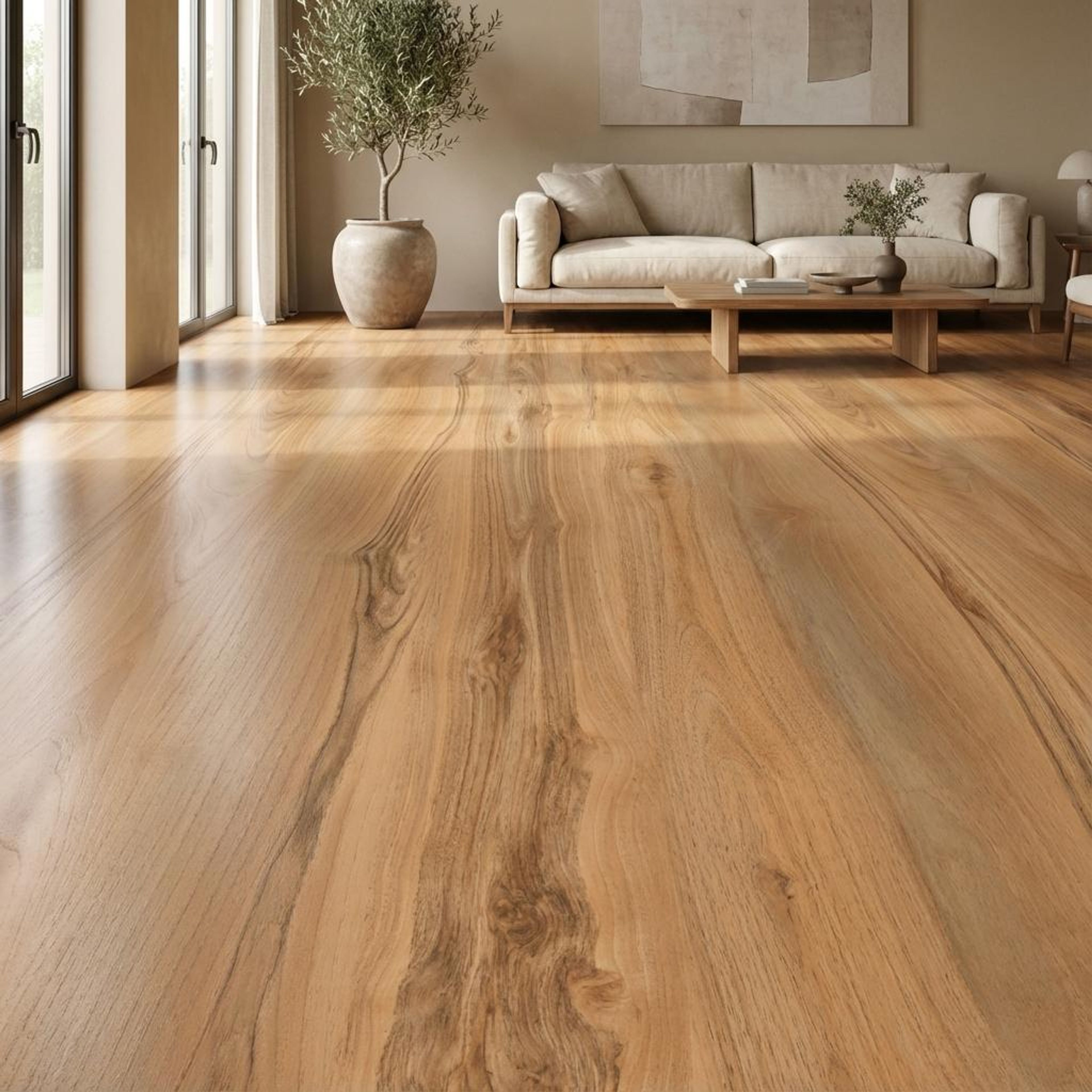 Balboa Mehogany Wood Plank, Dark Brown, Wood, Tiles - Vitrified - Full Body, 4 x 2 ft, 9 mm