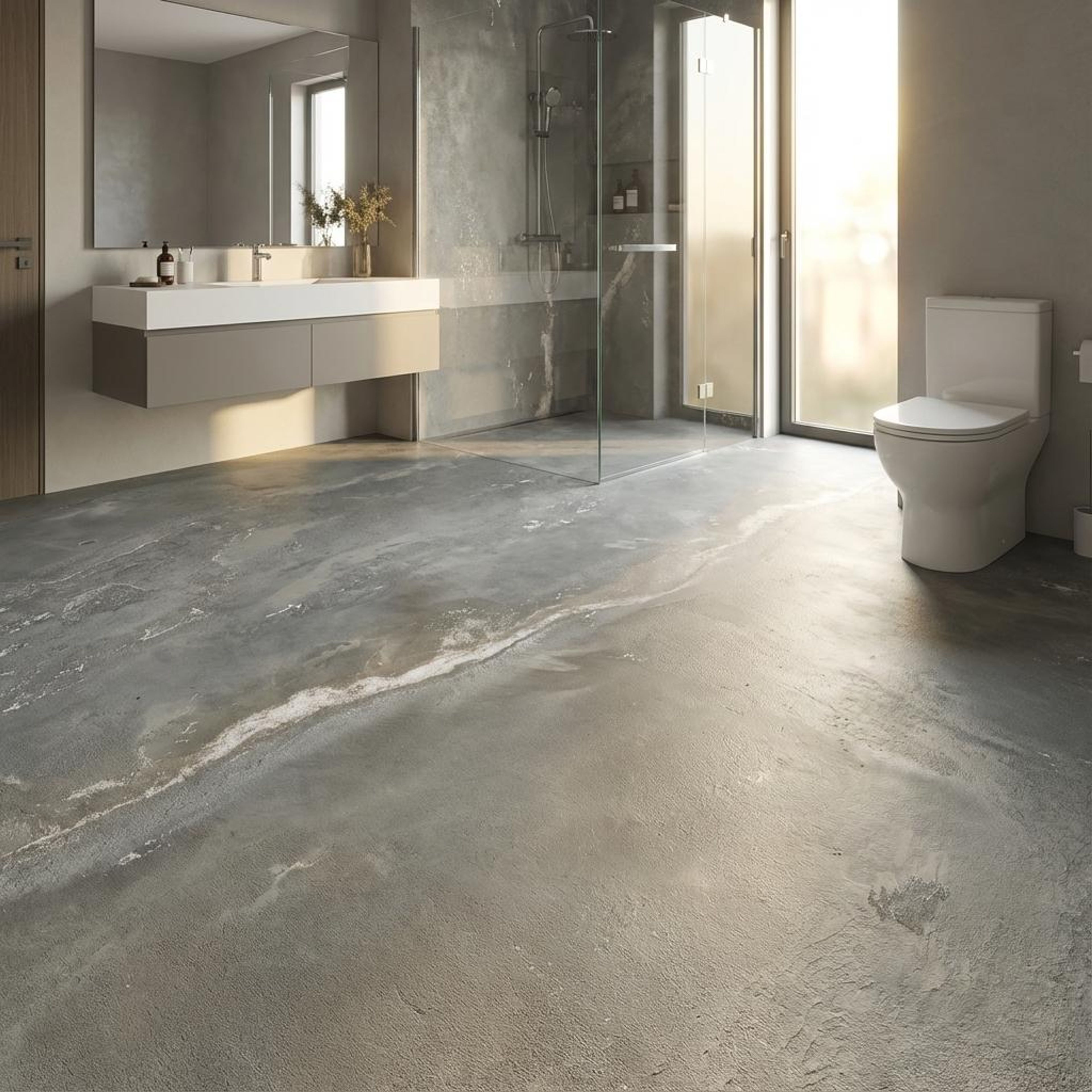 Rockwave Graphite Wood Plank, Medium Grey, Wood, Tiles - Vitrified - Full Body, 4 x 0.6 ft, 9 mm