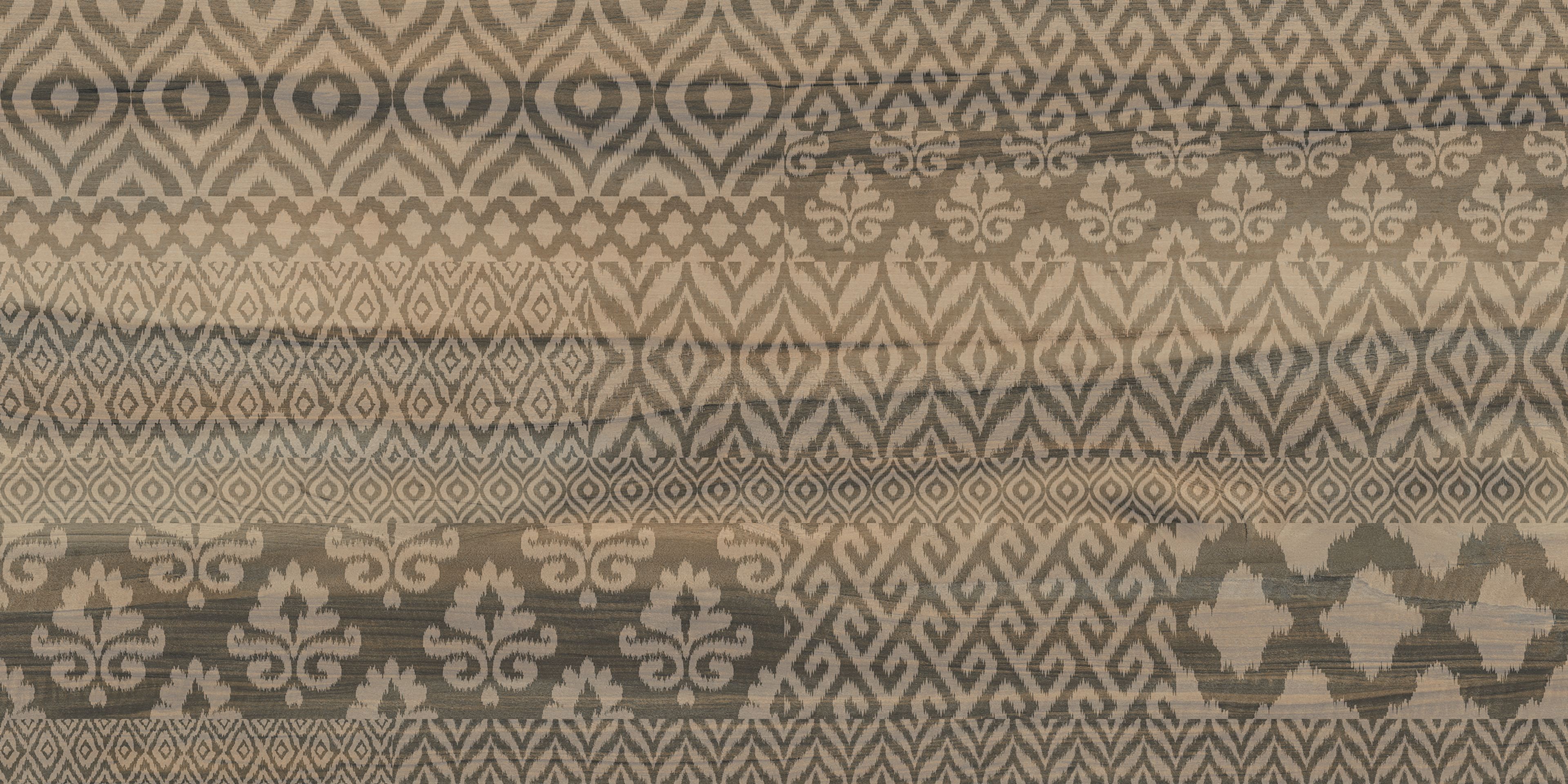 Historic Kiwi Decor Wood Plank, Dark Brown, Wood, Tiles - Vitrified - Full Body, 4 x 0.6 ft, 9 mm