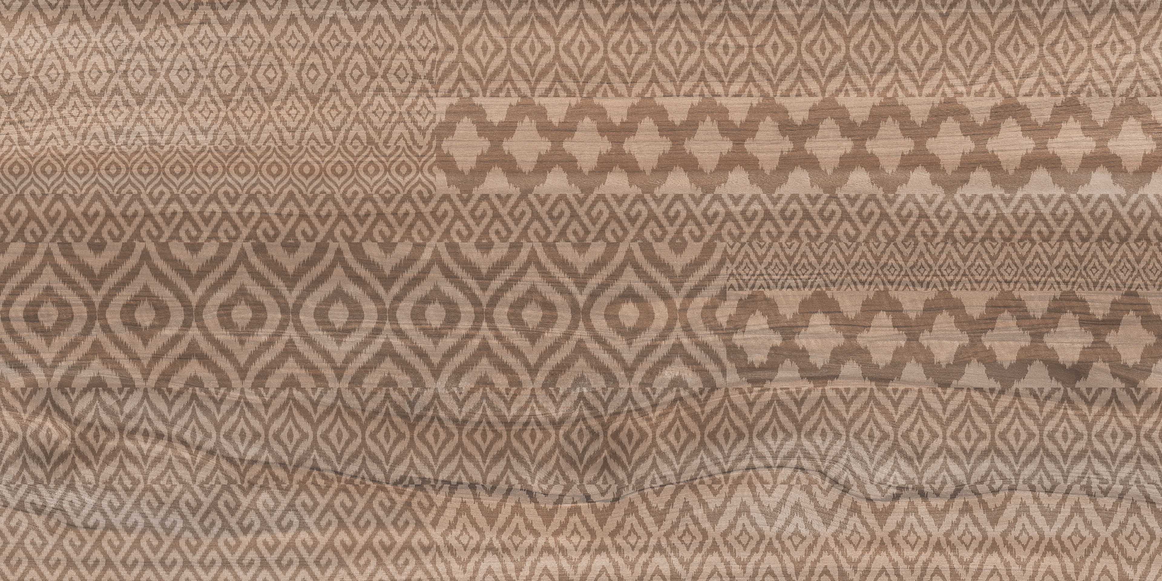 Historic Rosata Decor Wood Plank, Dark Brown, Wood, Tiles - Vitrified - Full Body, 4 x 0.6 ft, 9 mm