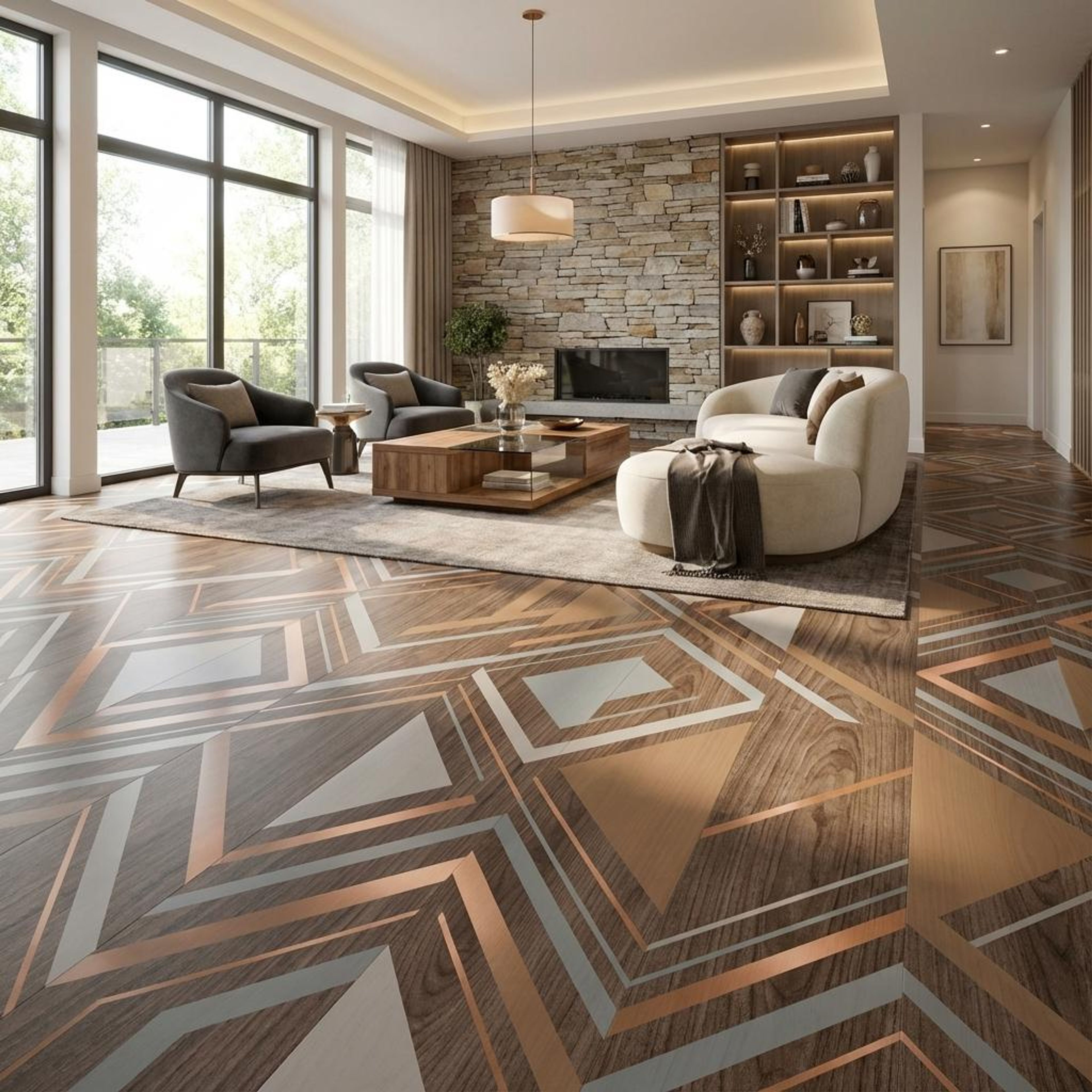 Vibes Ochre Decor Wood Plank, Dark Brown, Wood, Tiles - Vitrified - Full Body, 4 x 0.6 ft, 9 mm