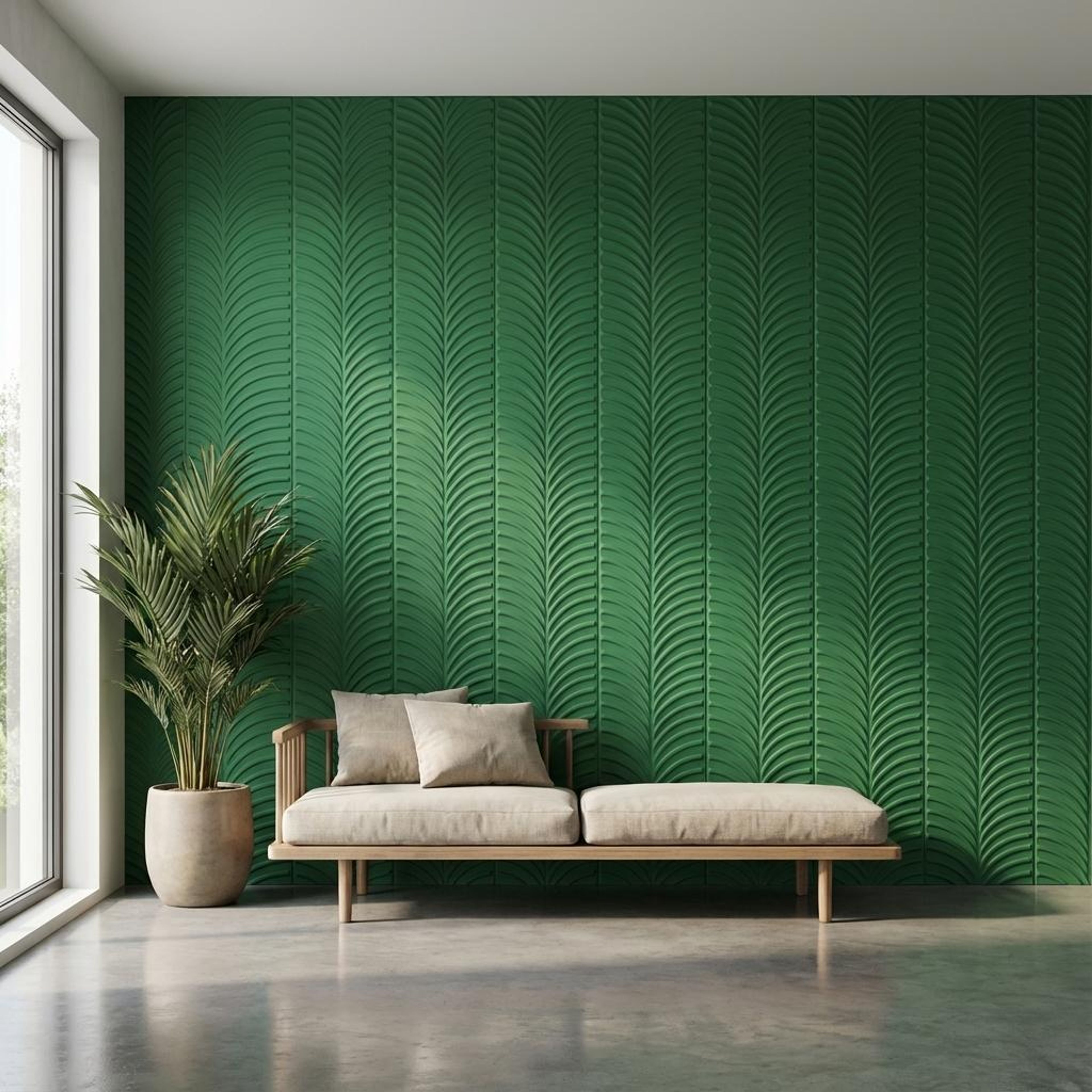 Emerald Lustre Metro, Dark Green, Subway, Tiles - Vitrified - Full Body, 1 x 0.25 ft, 9 mm