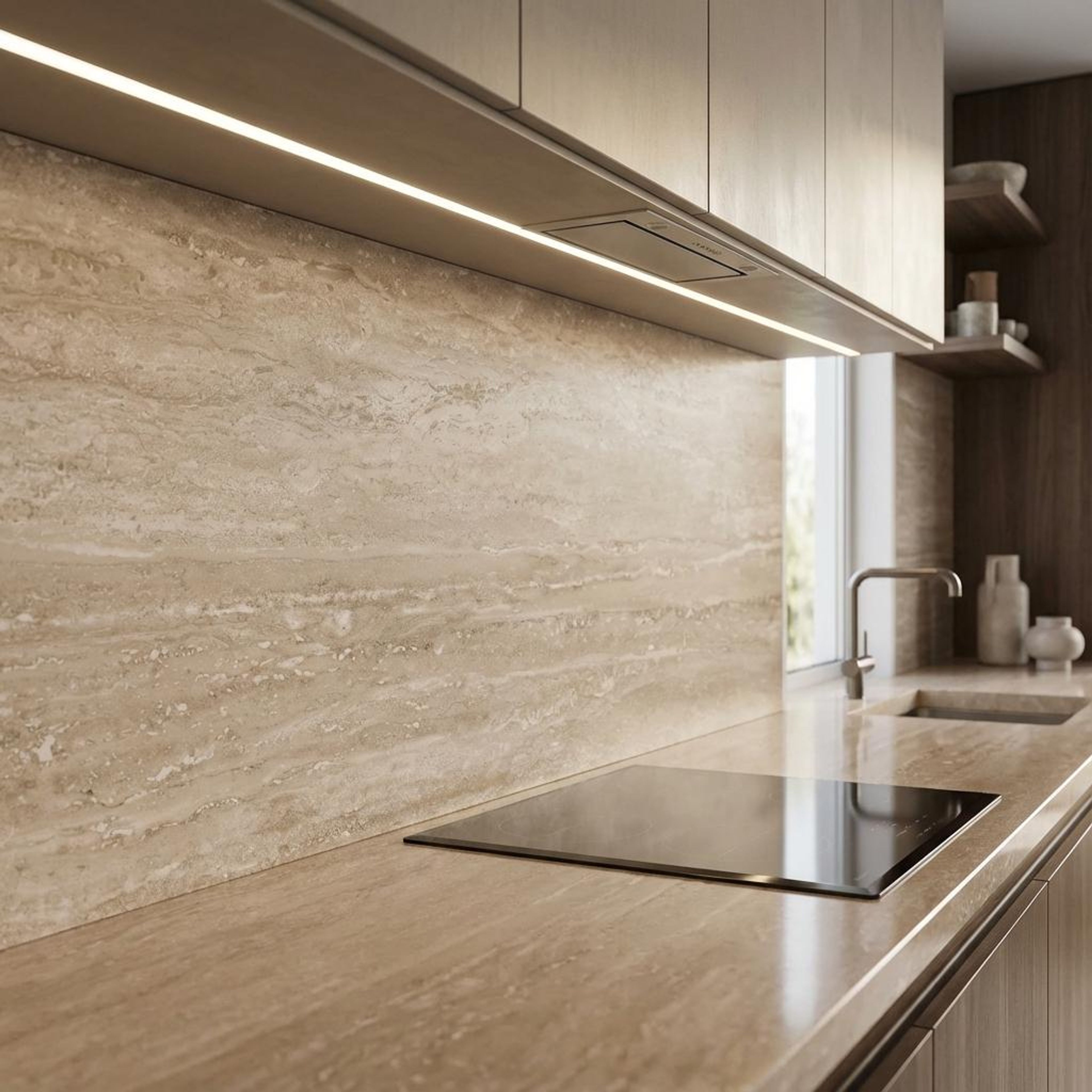 Mystical Virtue, Terracotta, Stone, Tiles - Vitrified - Full Body, 4 x 2 ft, 9 mm