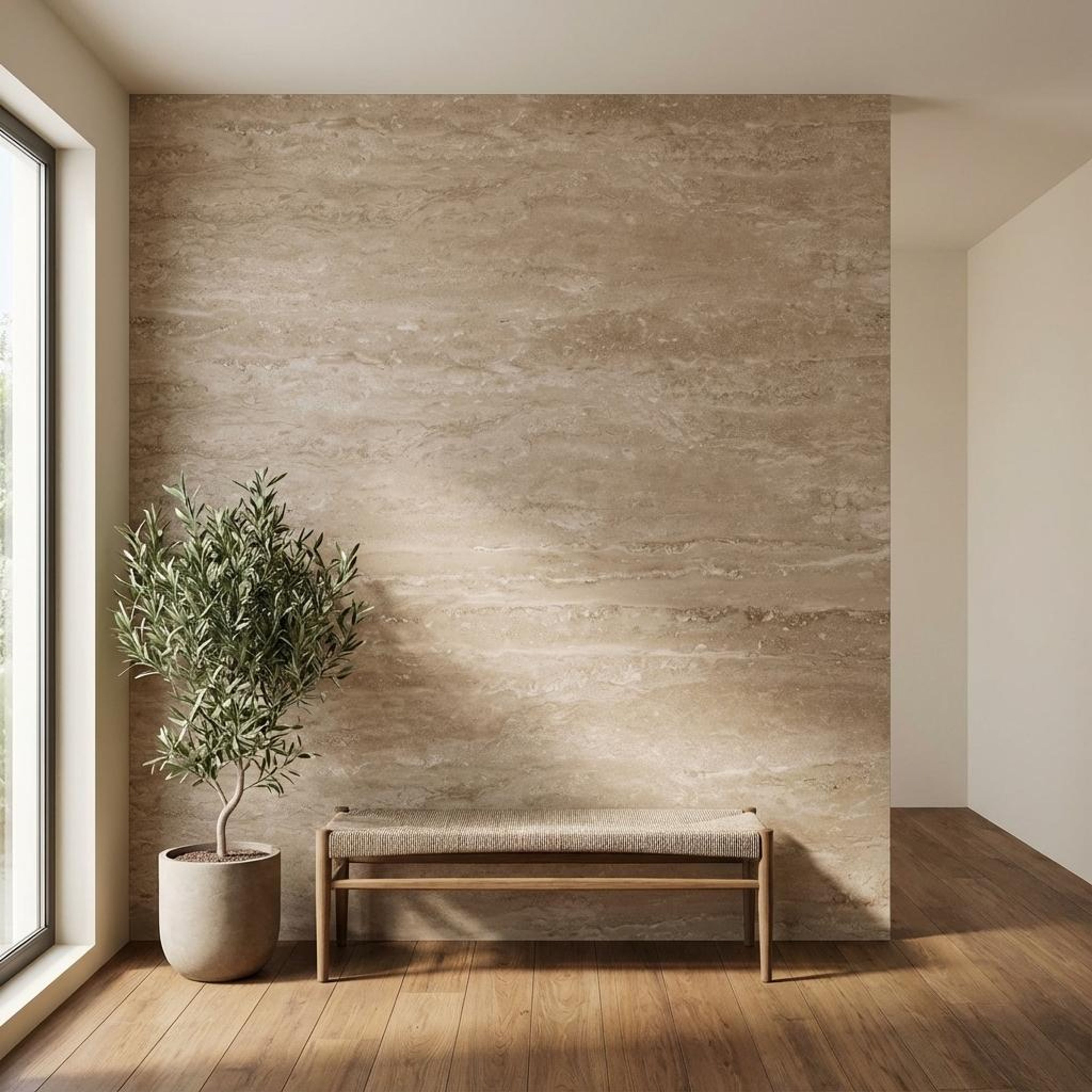 Mystical Virtue, Terracotta, Stone, Tiles - Vitrified - Full Body, 4 x 2 ft, 9 mm