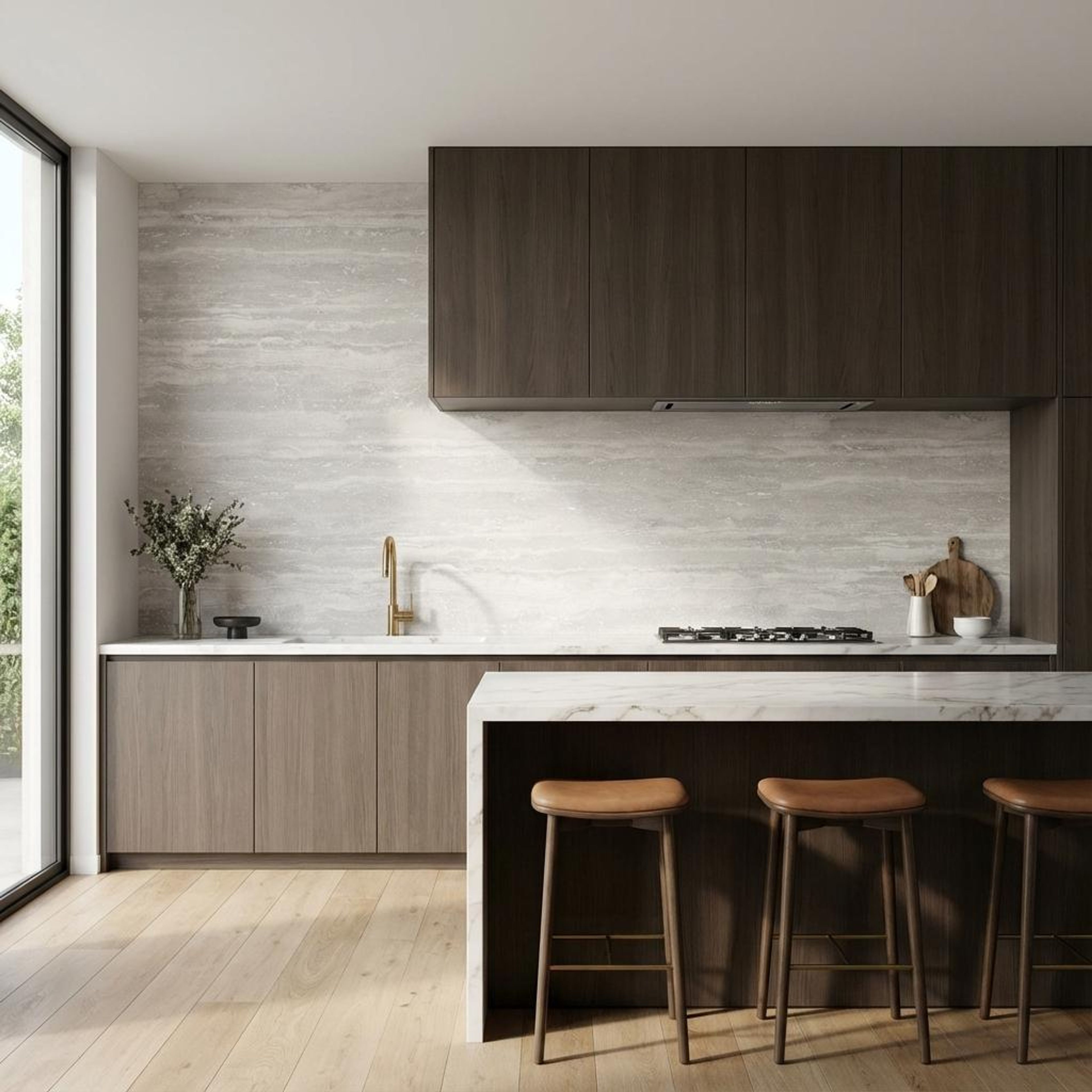 Mystical Virtue, Beige, Stone, Tiles - Vitrified - Full Body, 4 x 2 ft, 9 mm