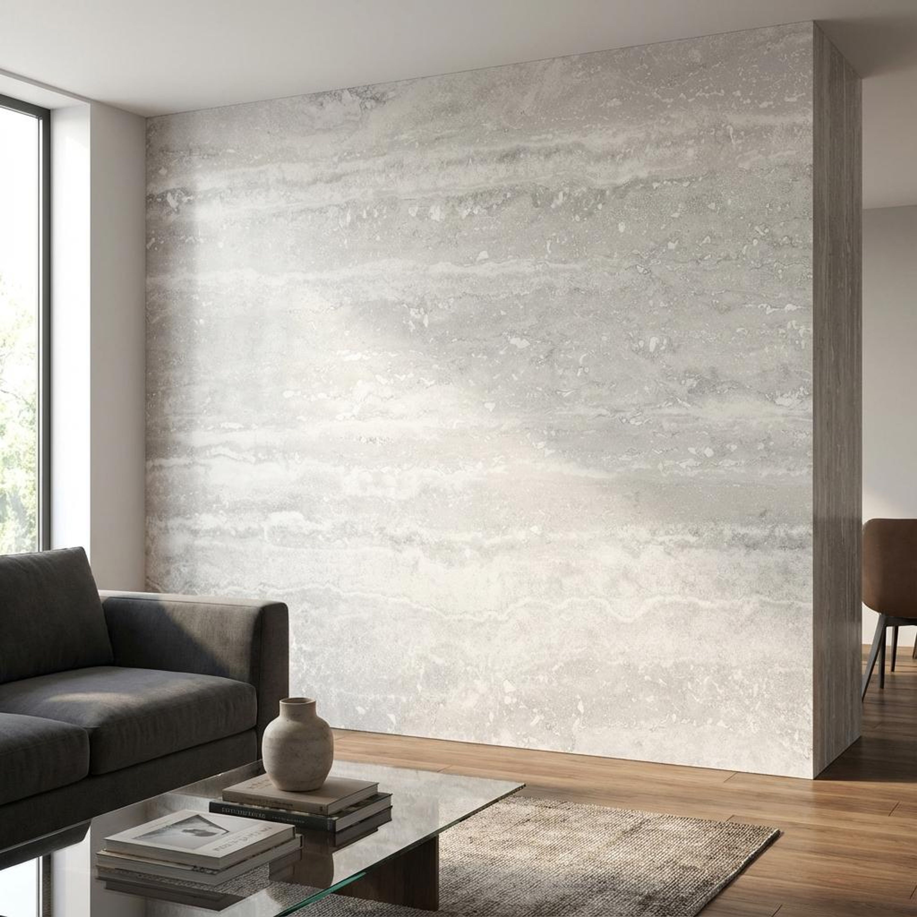 Mystical Virtue, Beige, Stone, Tiles - Vitrified - Full Body, 4 x 2 ft, 9 mm