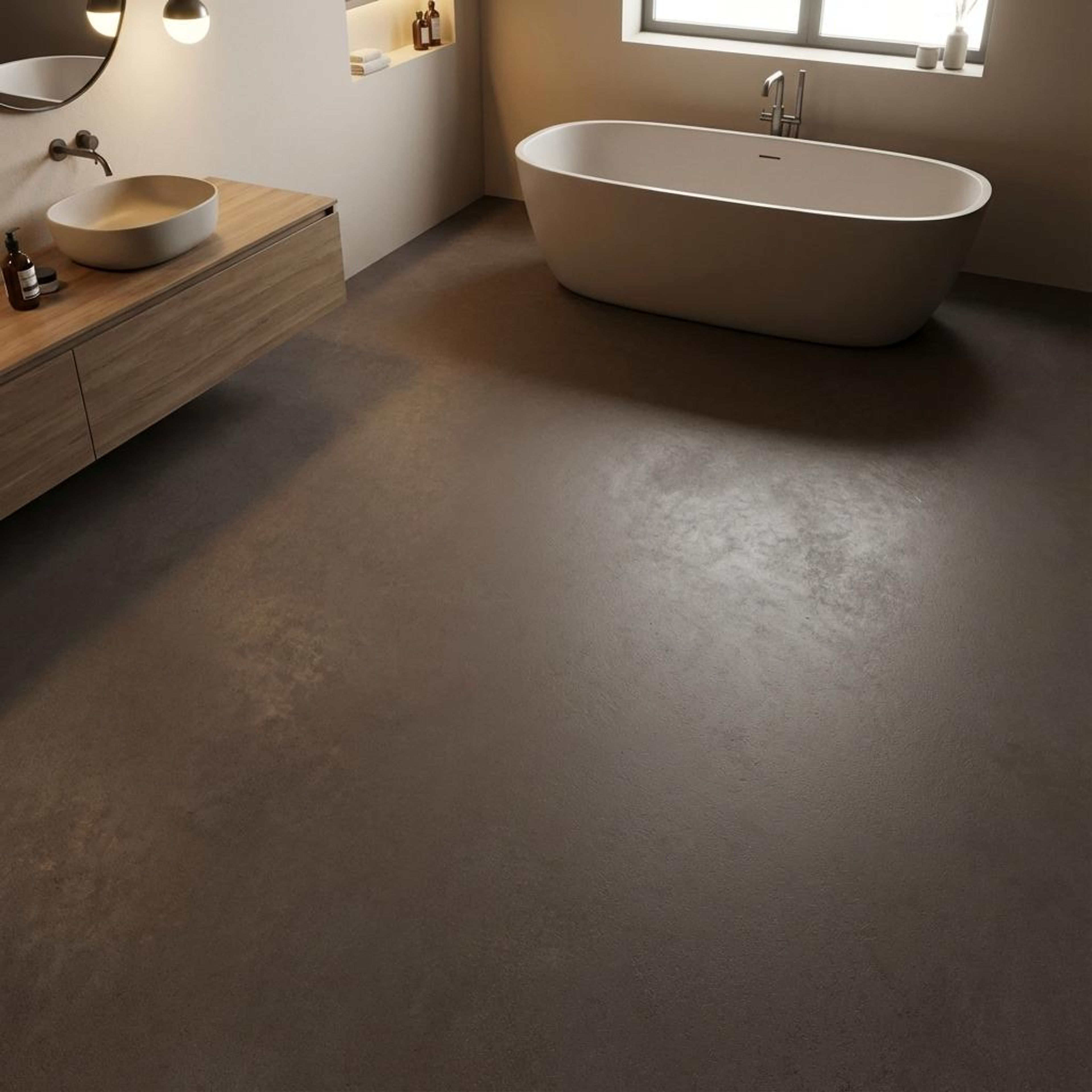 Icona Choco, Dark Brown, Stone, Tiles - Ceramic, 4 x 2 ft, 8.5 mm