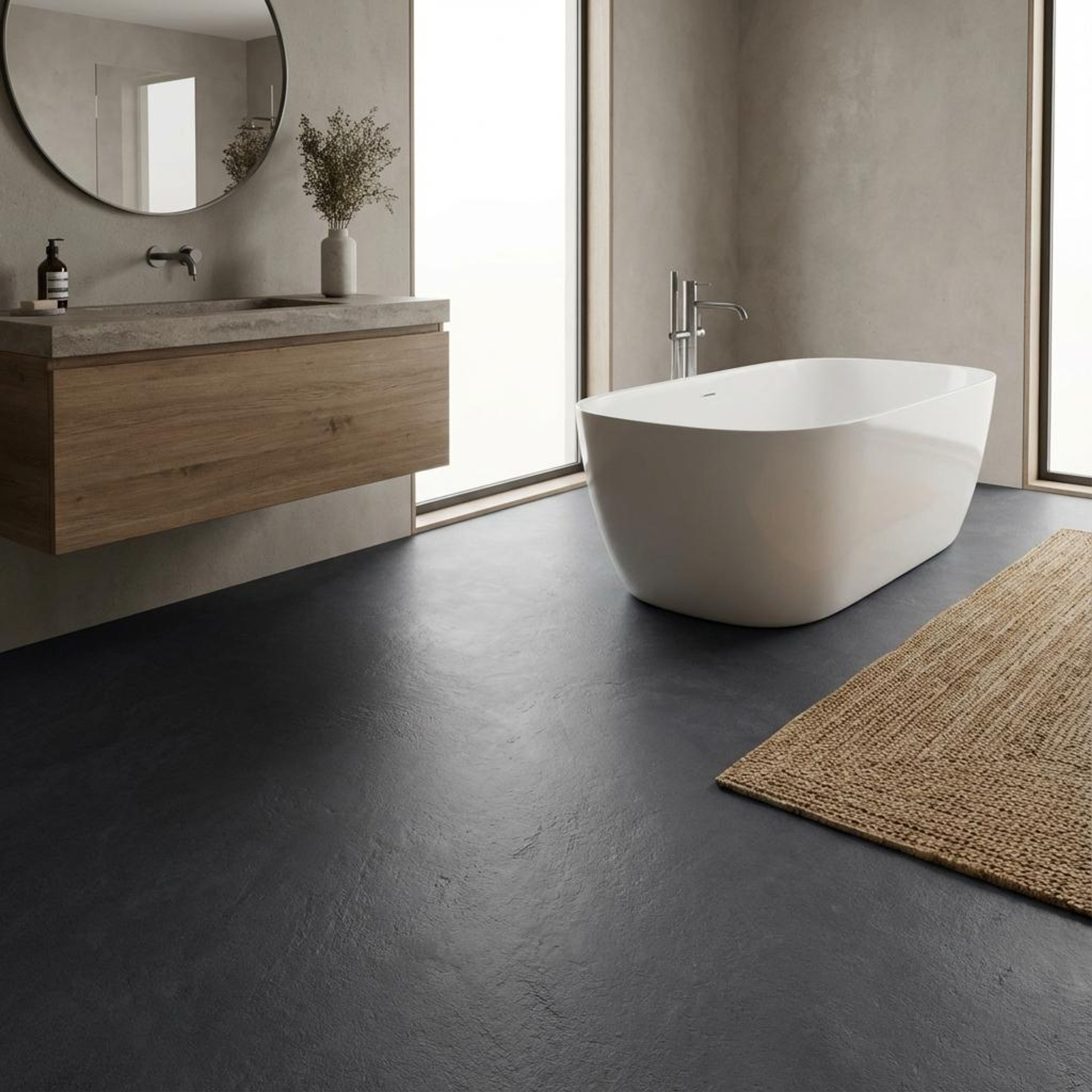 Icona Onyx, Charcoal, Stone, Tiles - Ceramic, 4 x 2 ft, 8.5 mm