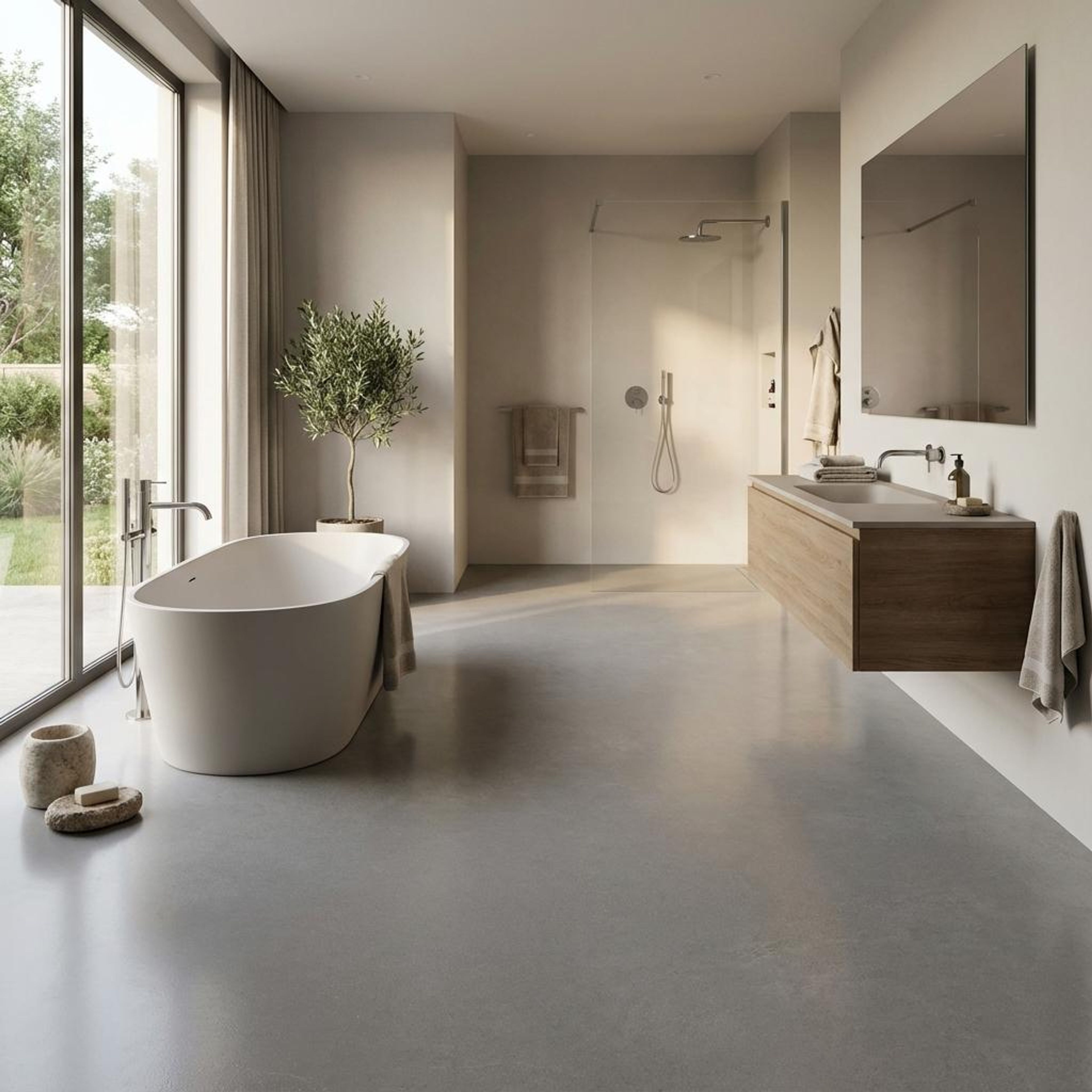 Icona Sterling, Medium Grey, Stone, Tiles - Ceramic, 4 x 2 ft, 8.5 mm