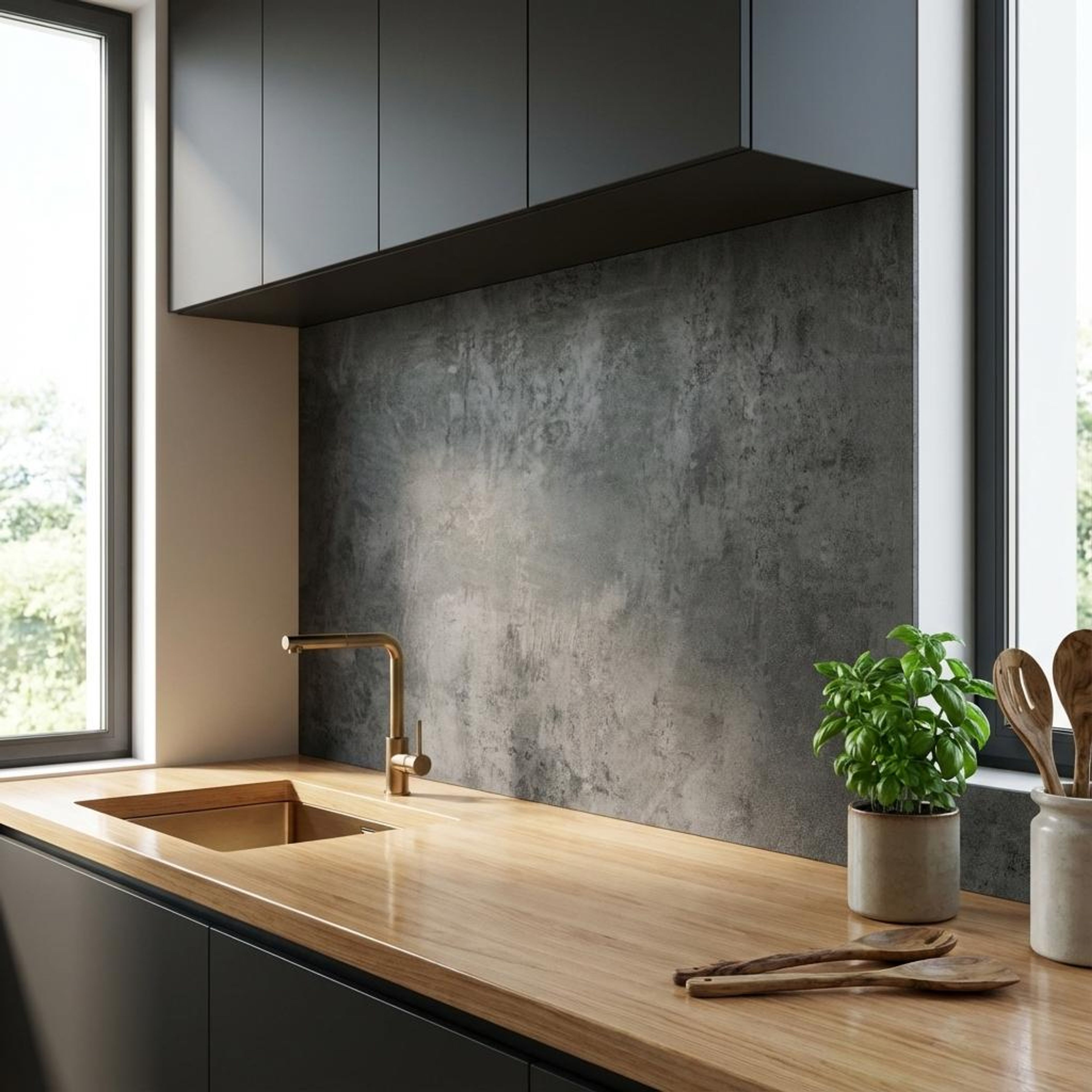 Baltimore Onyx, Dark Grey, Stone, Tiles - Vitrified - Full Body, 4 x 2 ft, 9 mm